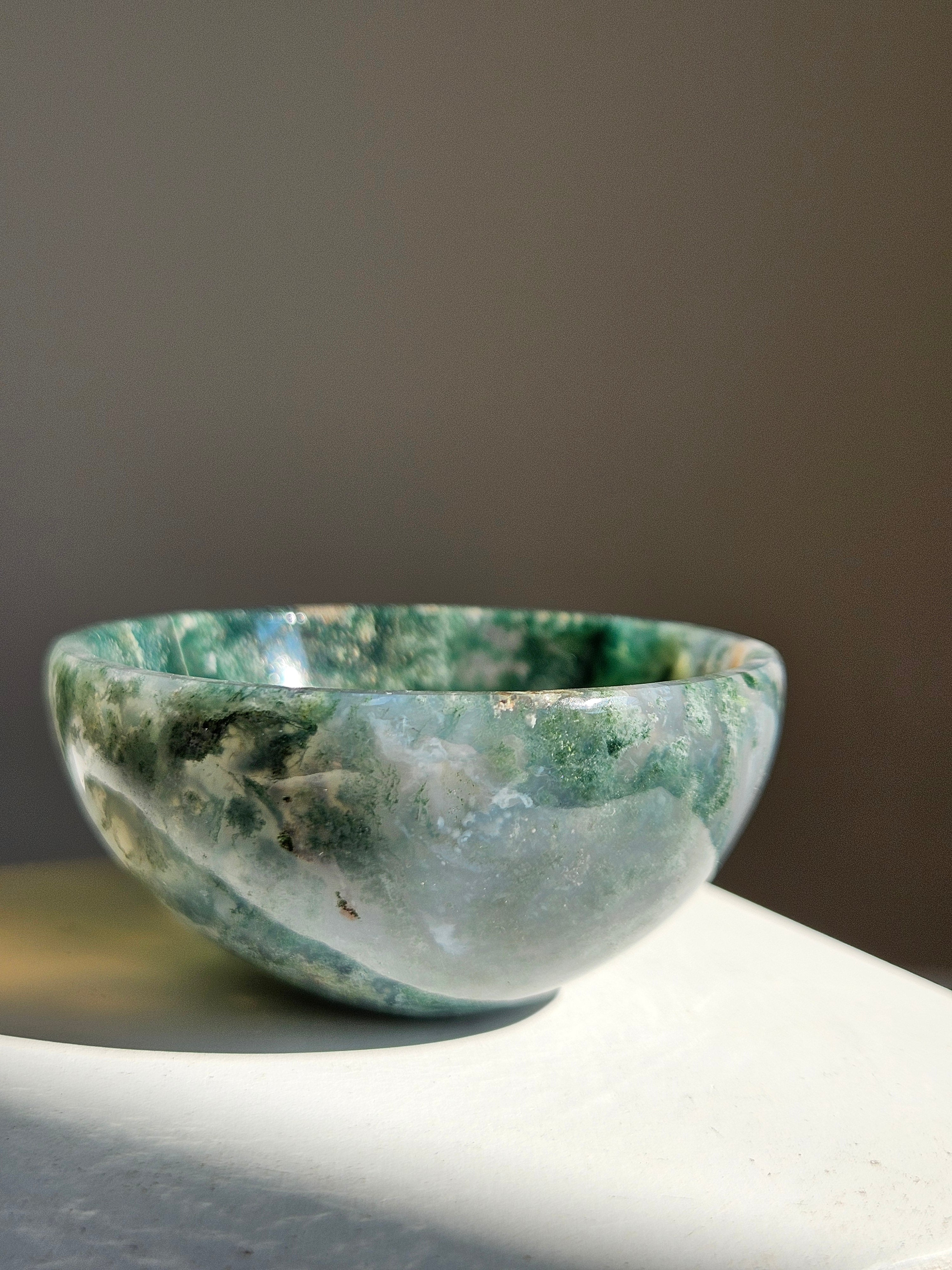 HQ Moss Agate Mini Bowl 011