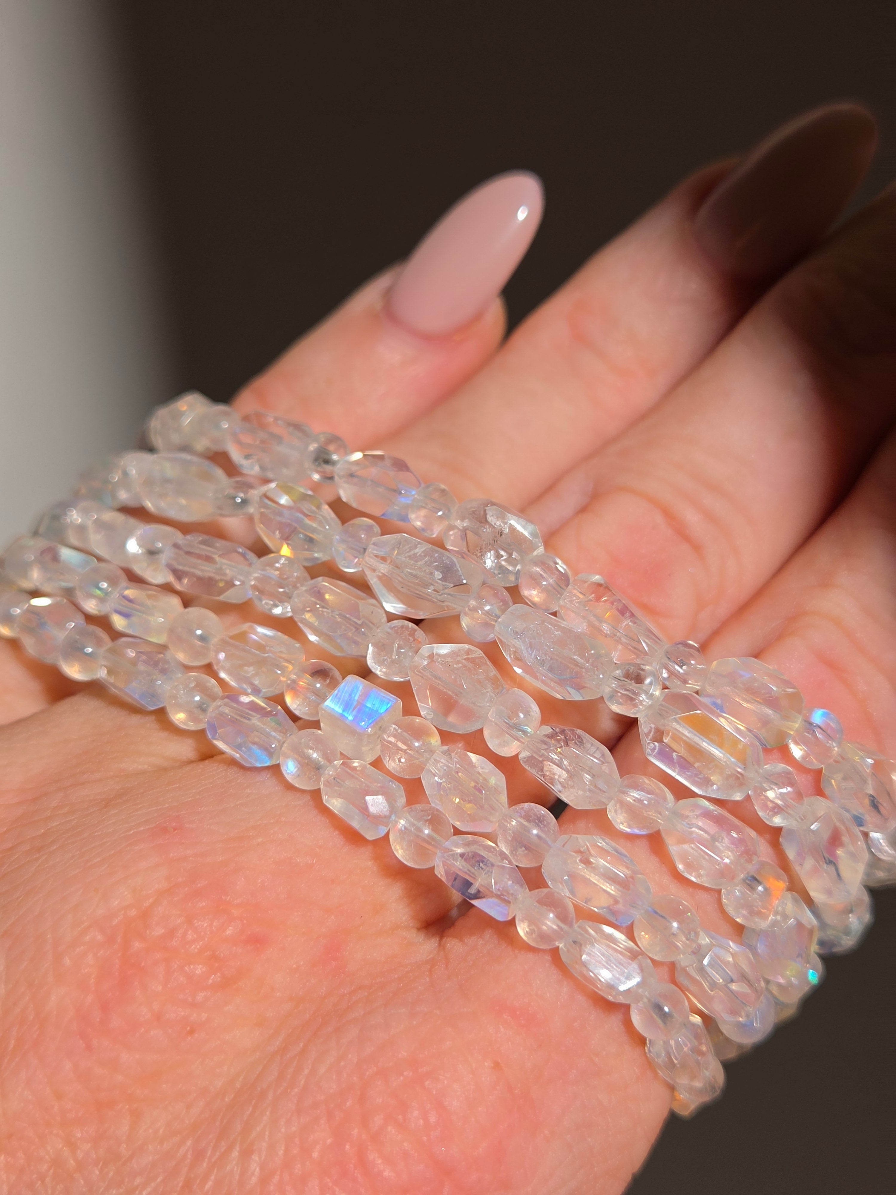 Malagasy Moonstone freeform Bracelet | intuitively selected