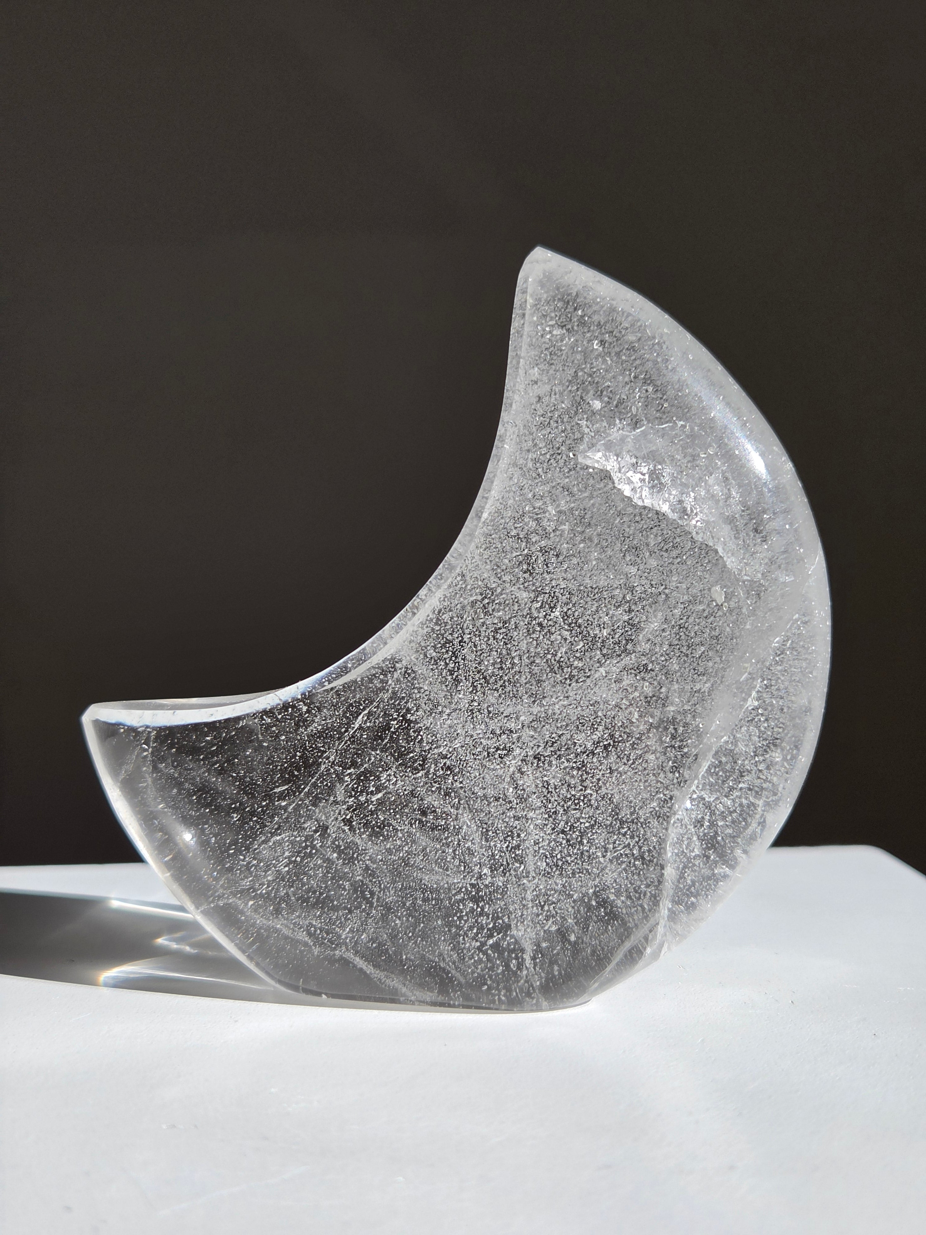 Himalayan Quartz Standing Moon 007