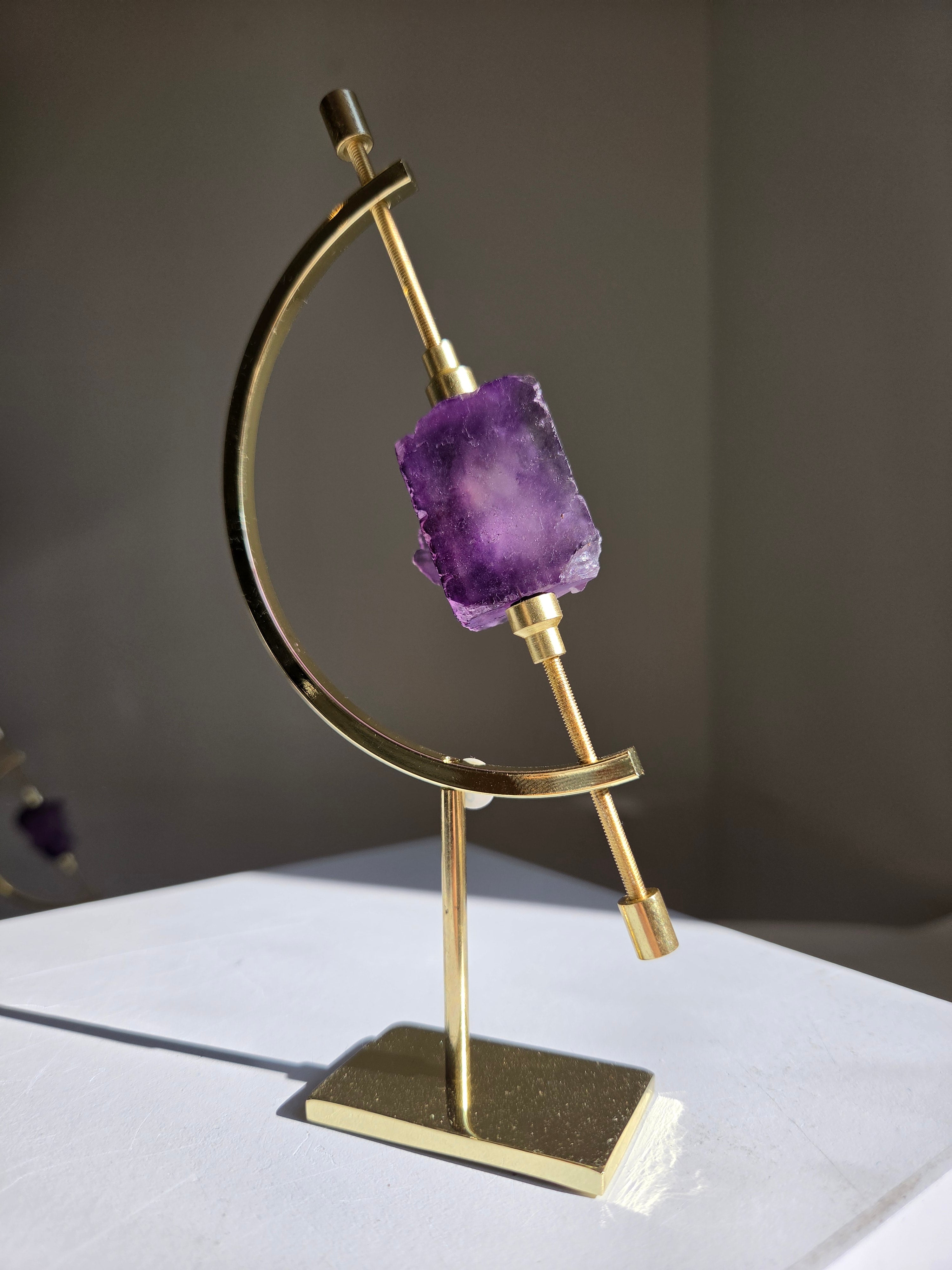 Muzquiz Fluorite on Caliper 001