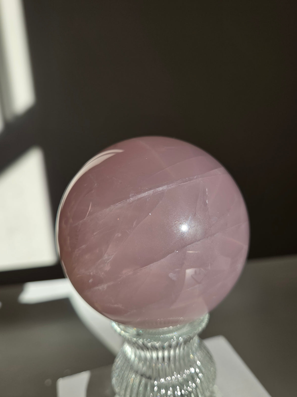 Rose Quartz Sphere 031