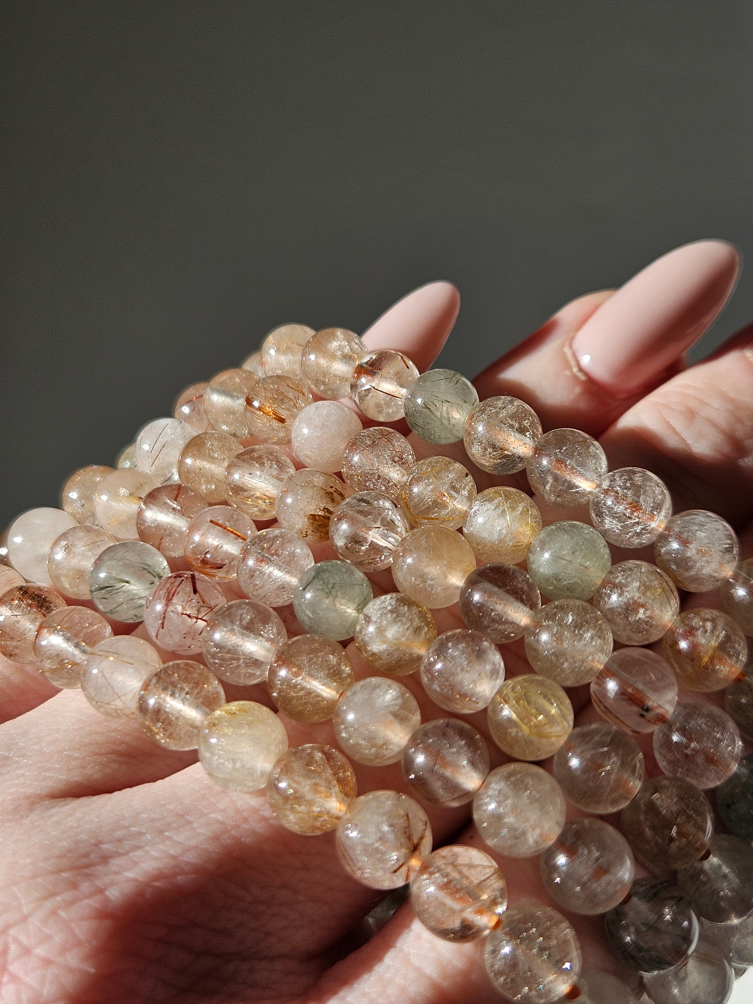 Candy Rutile Bracelet | 7mm