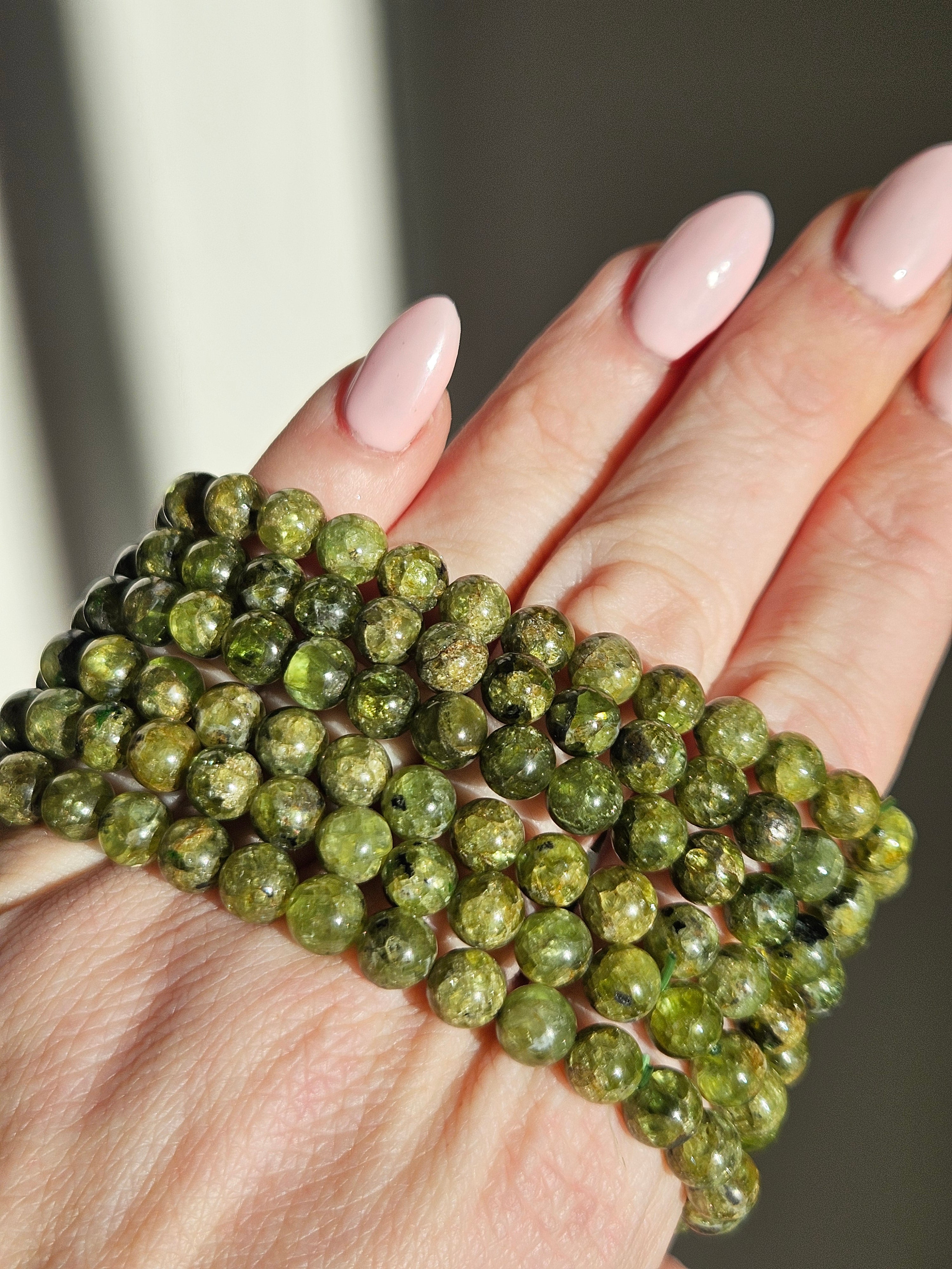 Peridot Bracelet | 6mm