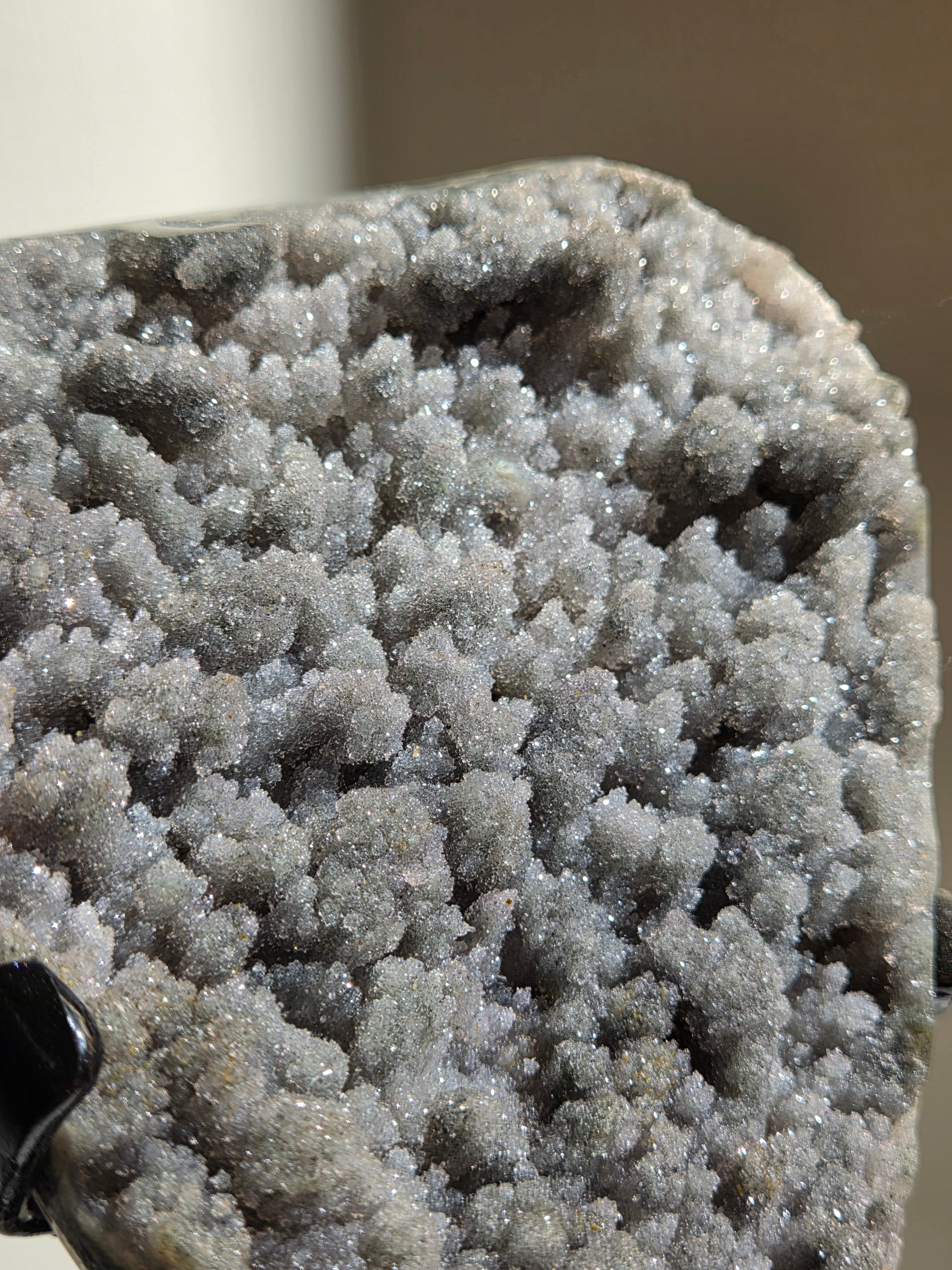 Green Gray Amethyst Statement