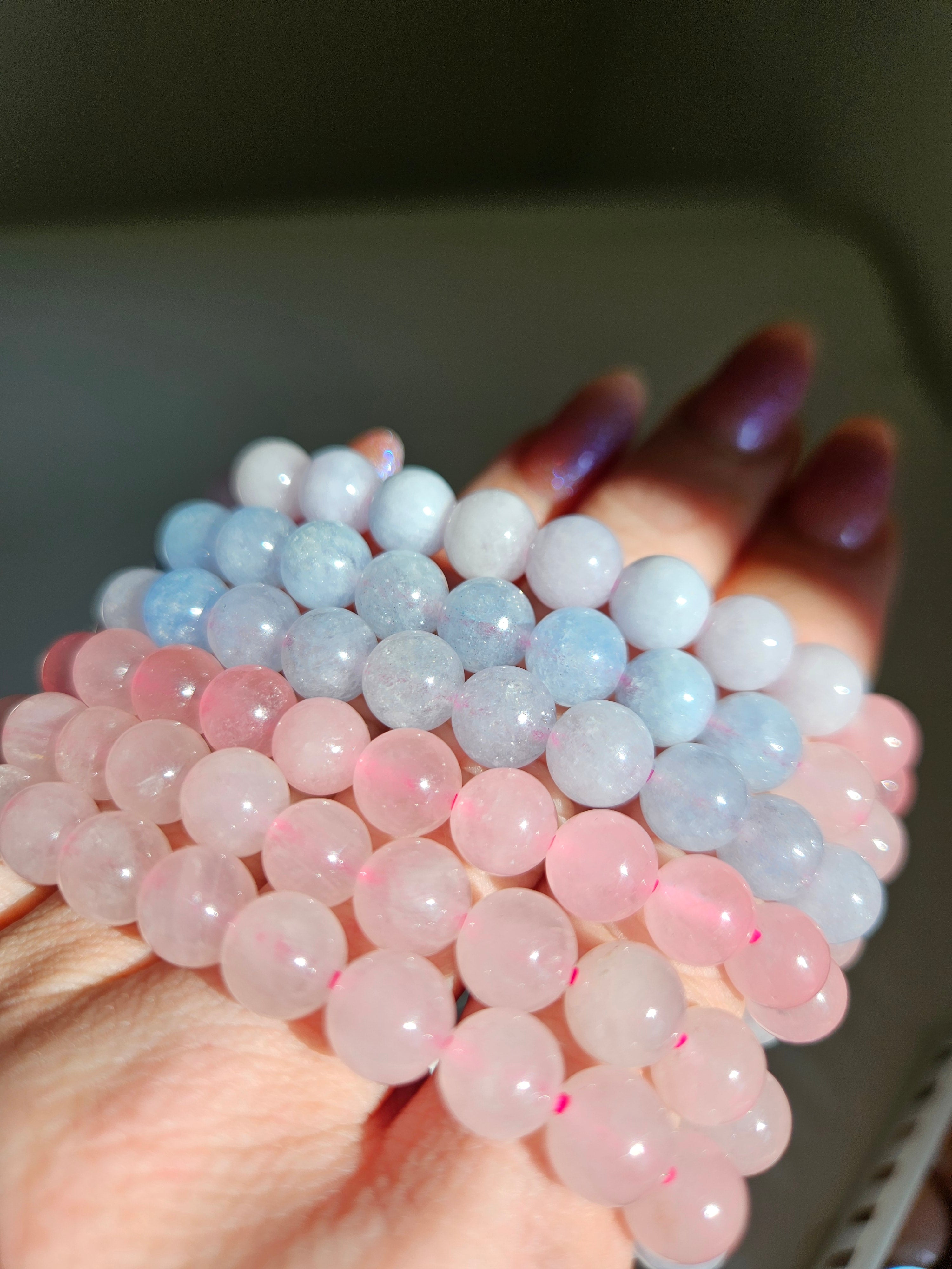 Aquamarine x RQ bracelet | 8mm