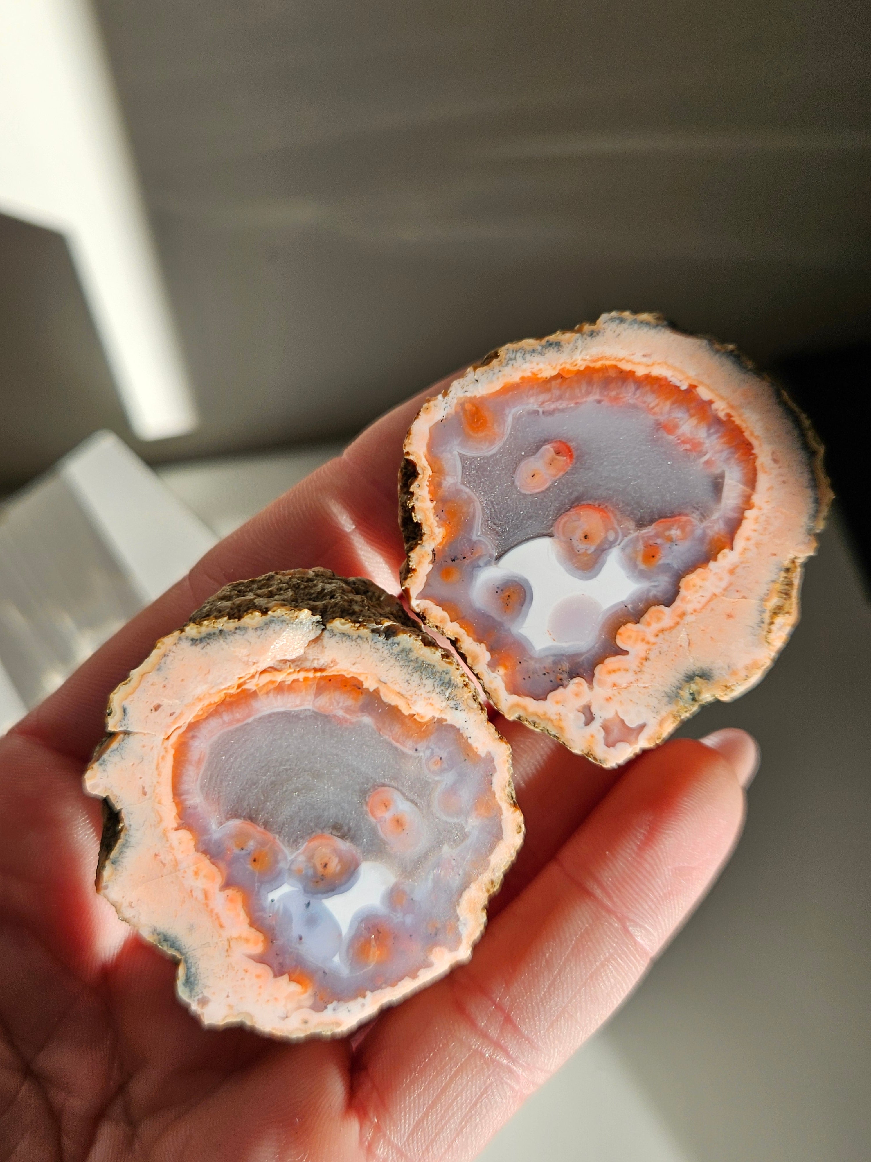 Berber Agate Pair 001