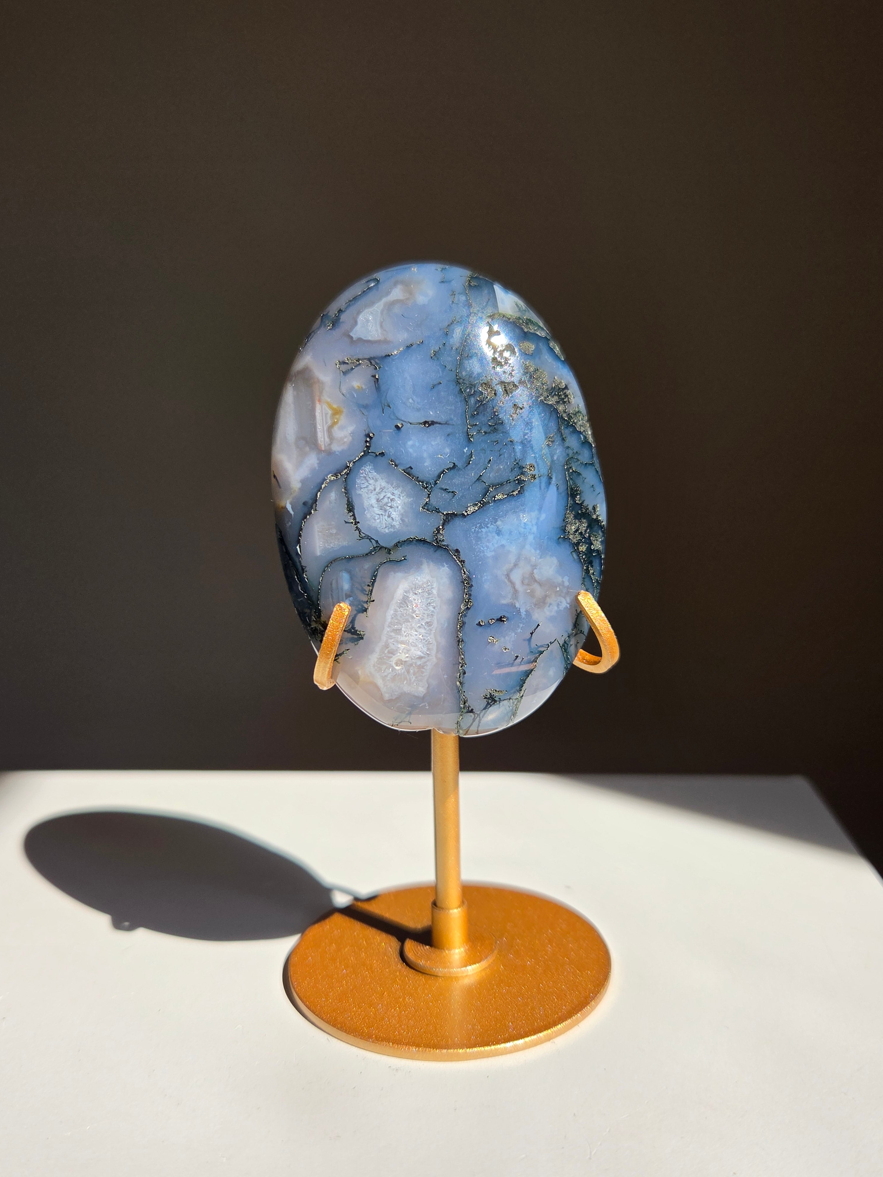 Moss Agate Palmstone 003