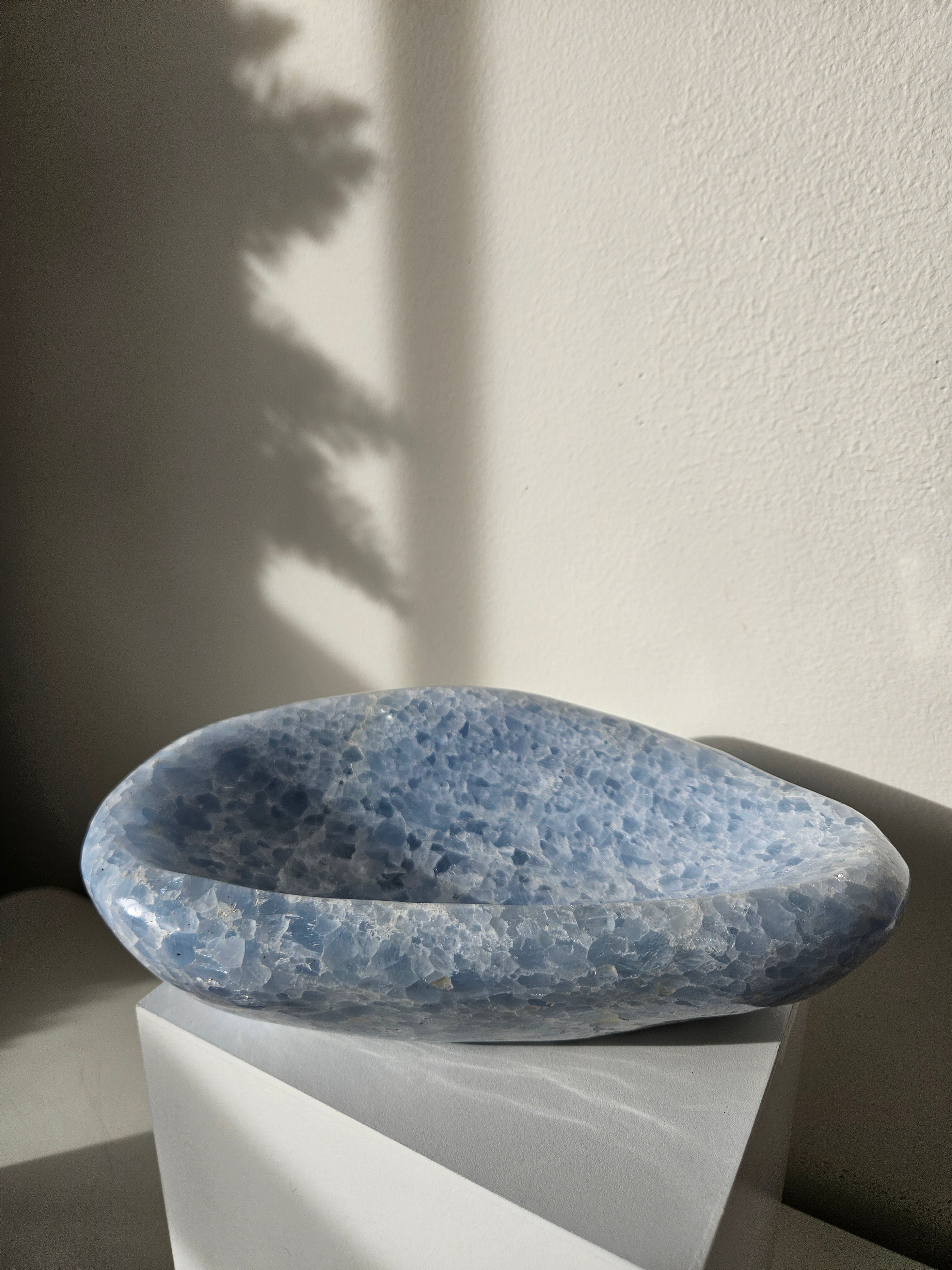 Blue Calcite Bowl 004