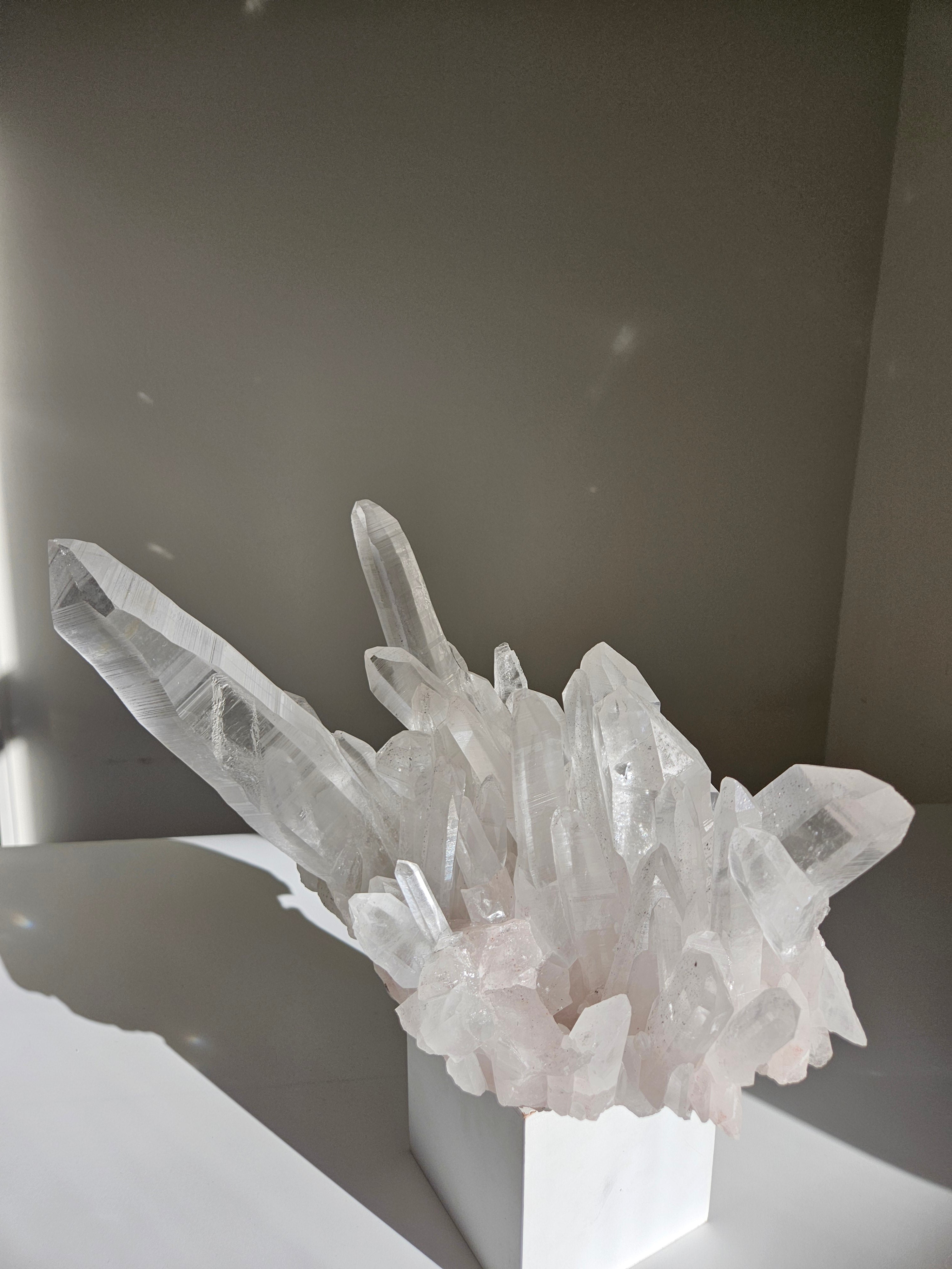 Lemurian Quartz Cluster 001
