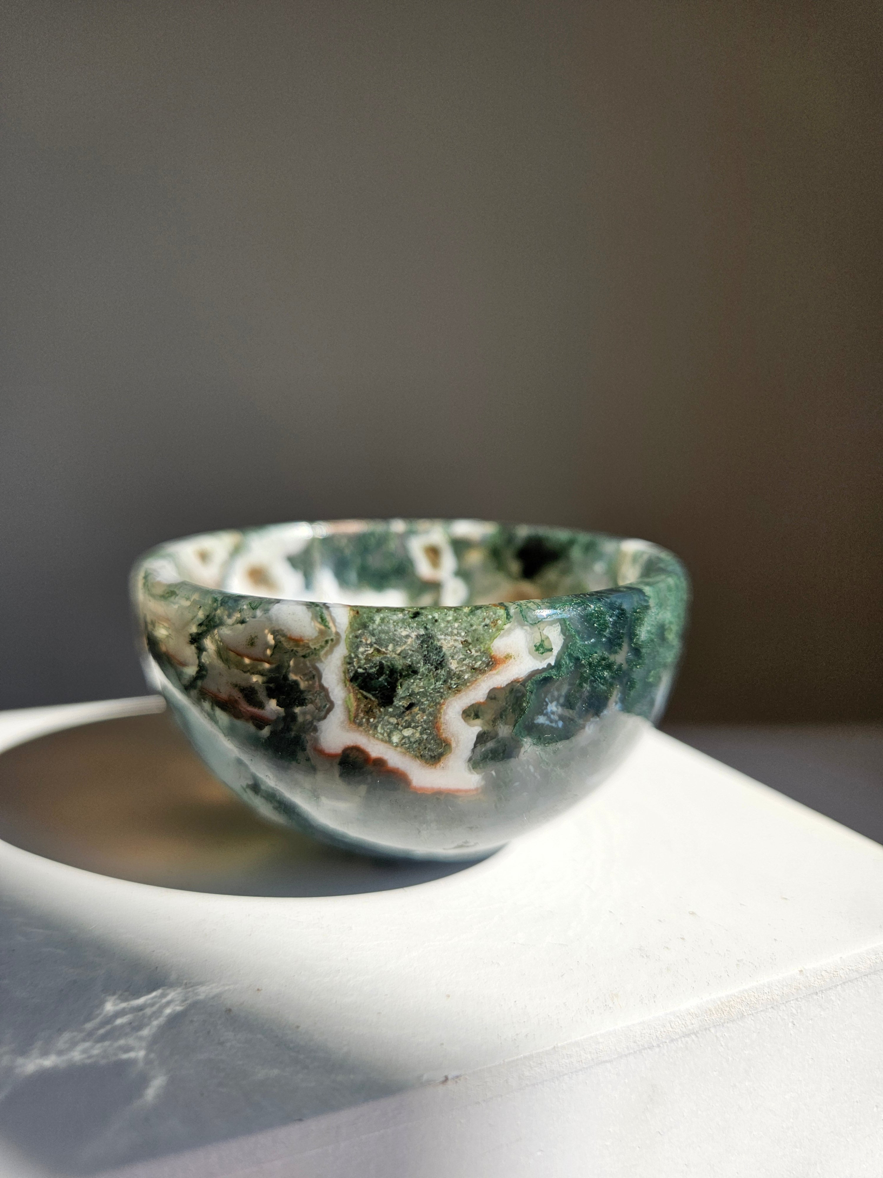 HQ Moss Agate Mini Bowl 005