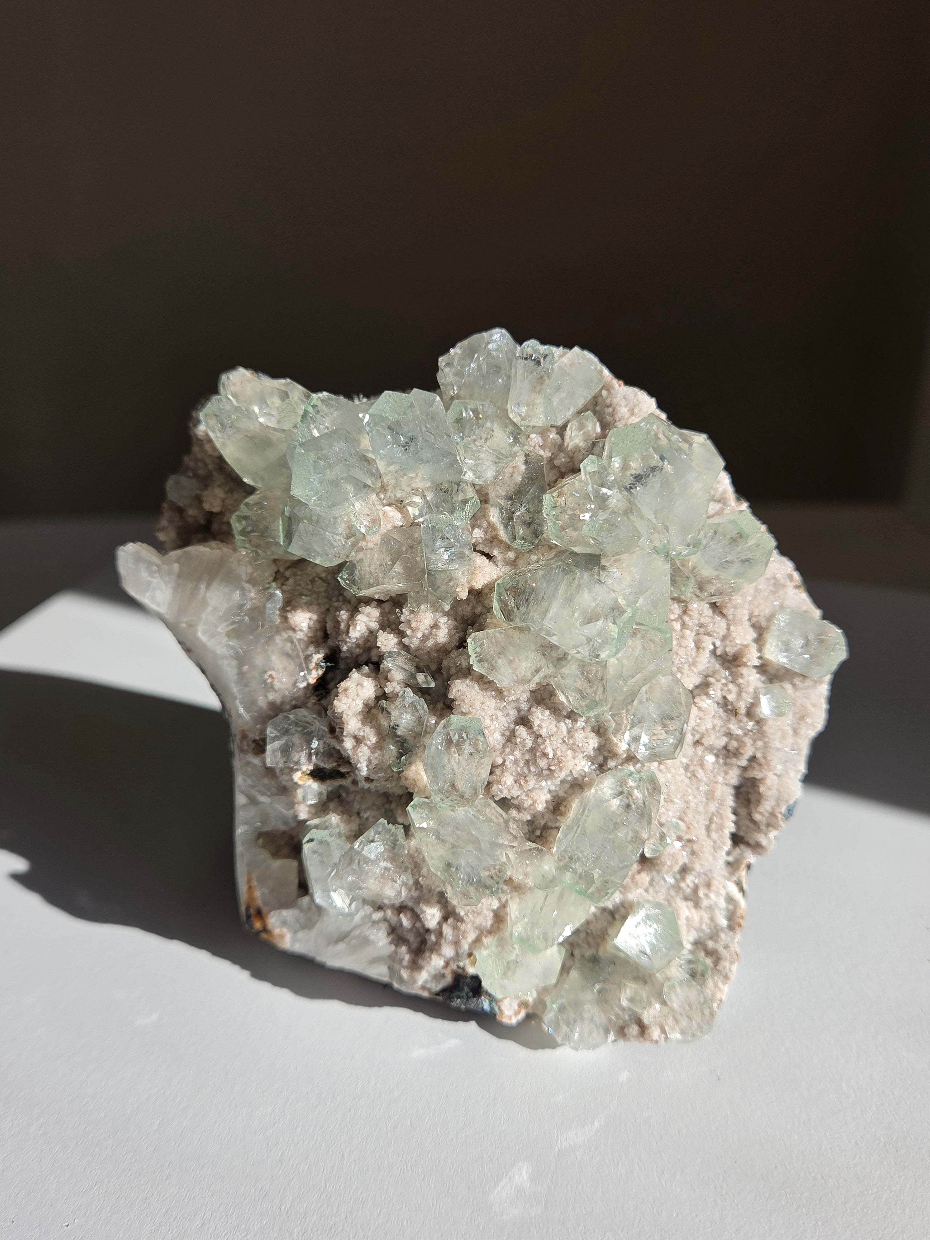 Minty Green Apophyllite 005