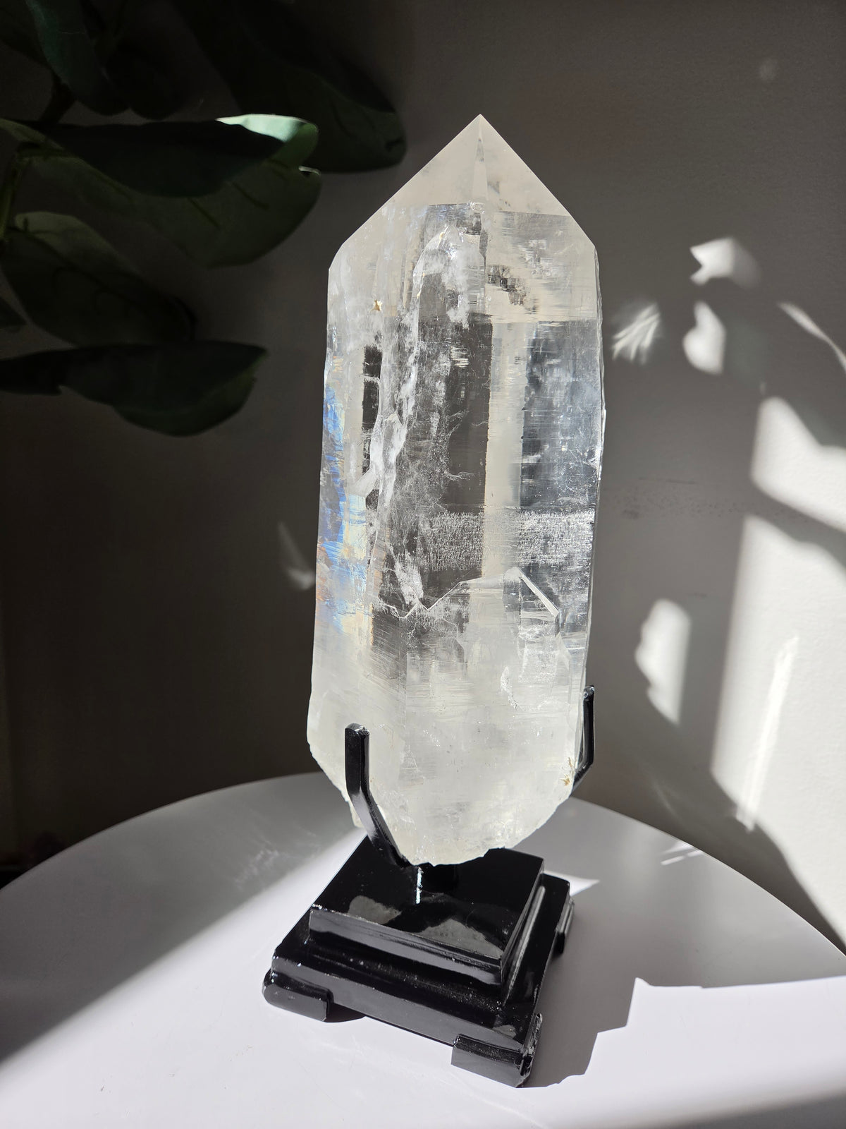 Semipolished Lemurian Quartz Statement