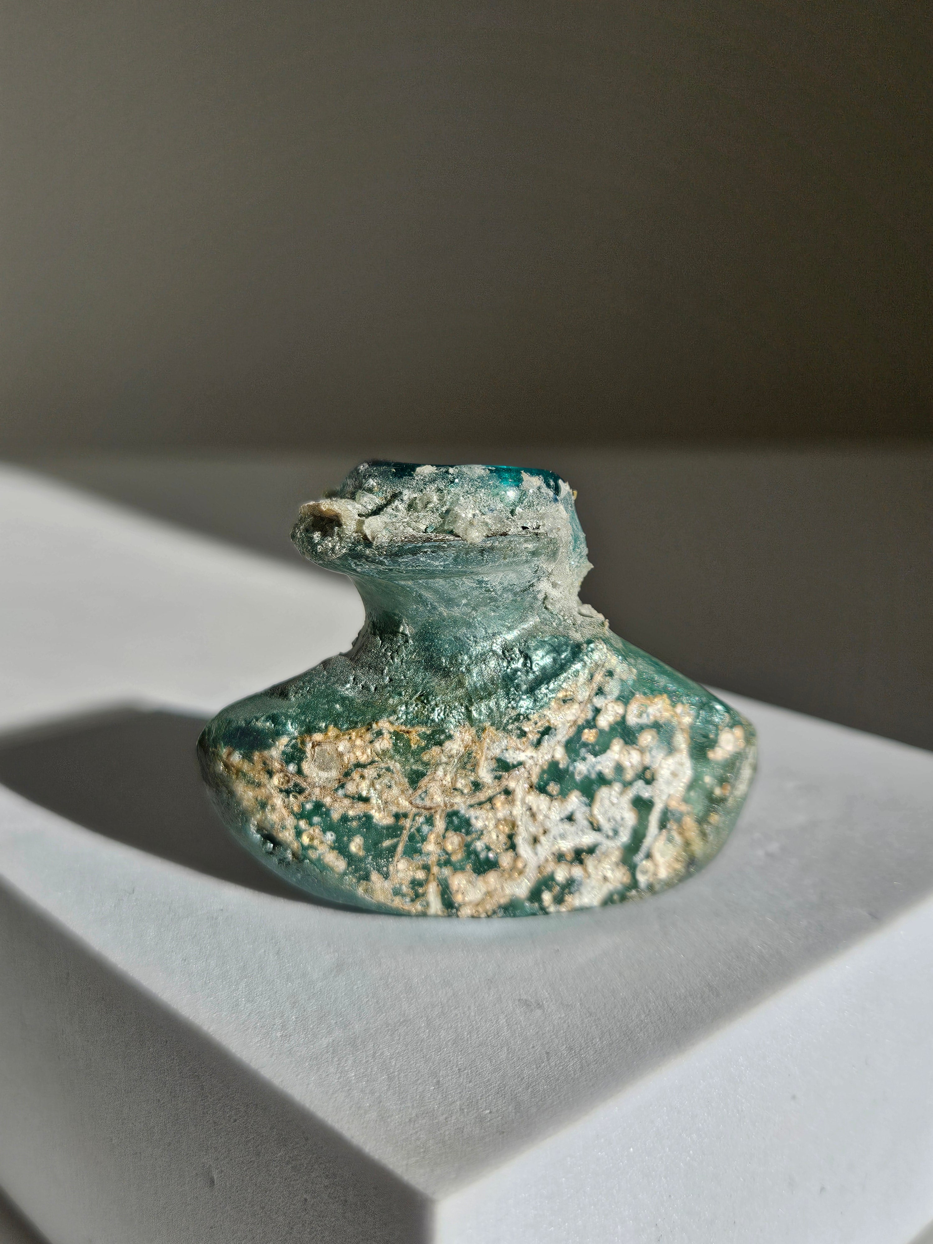 Roman Glass Bottle 006