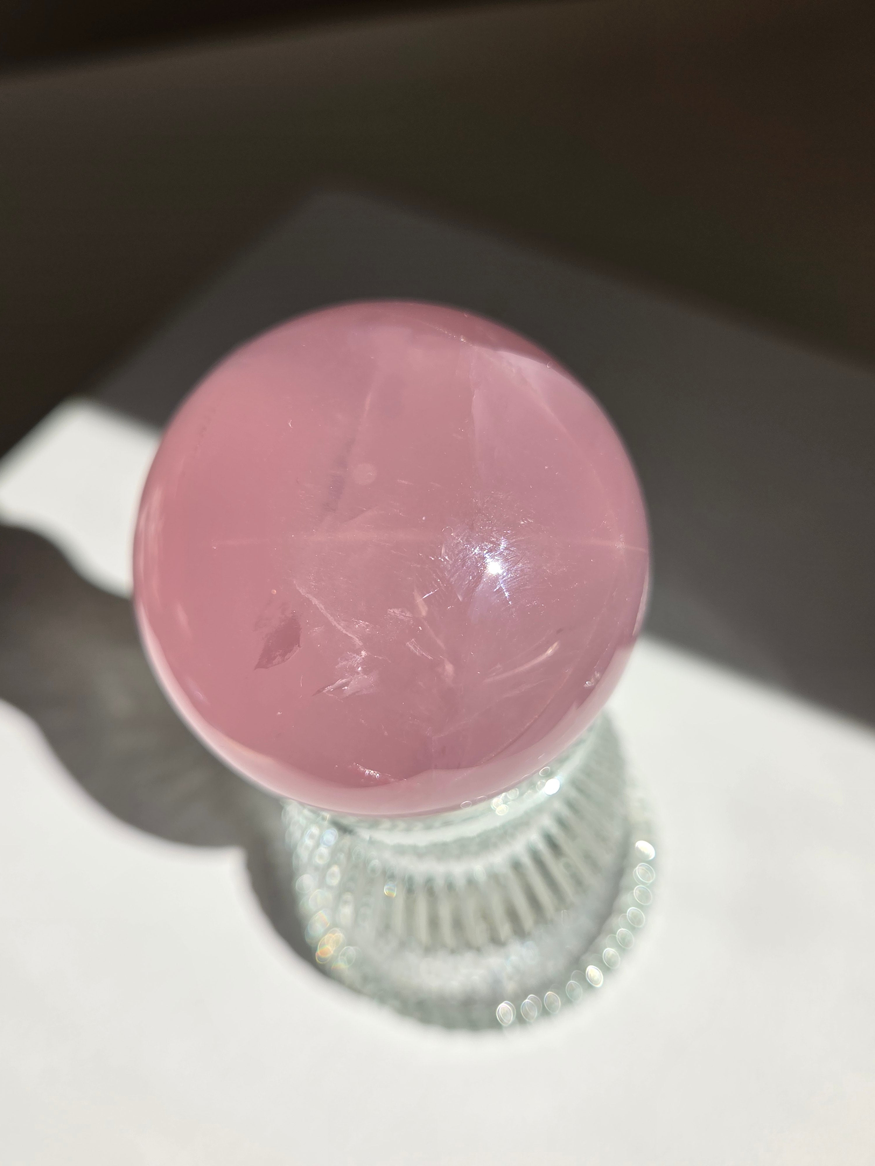 Rose Quartz Sphere 018