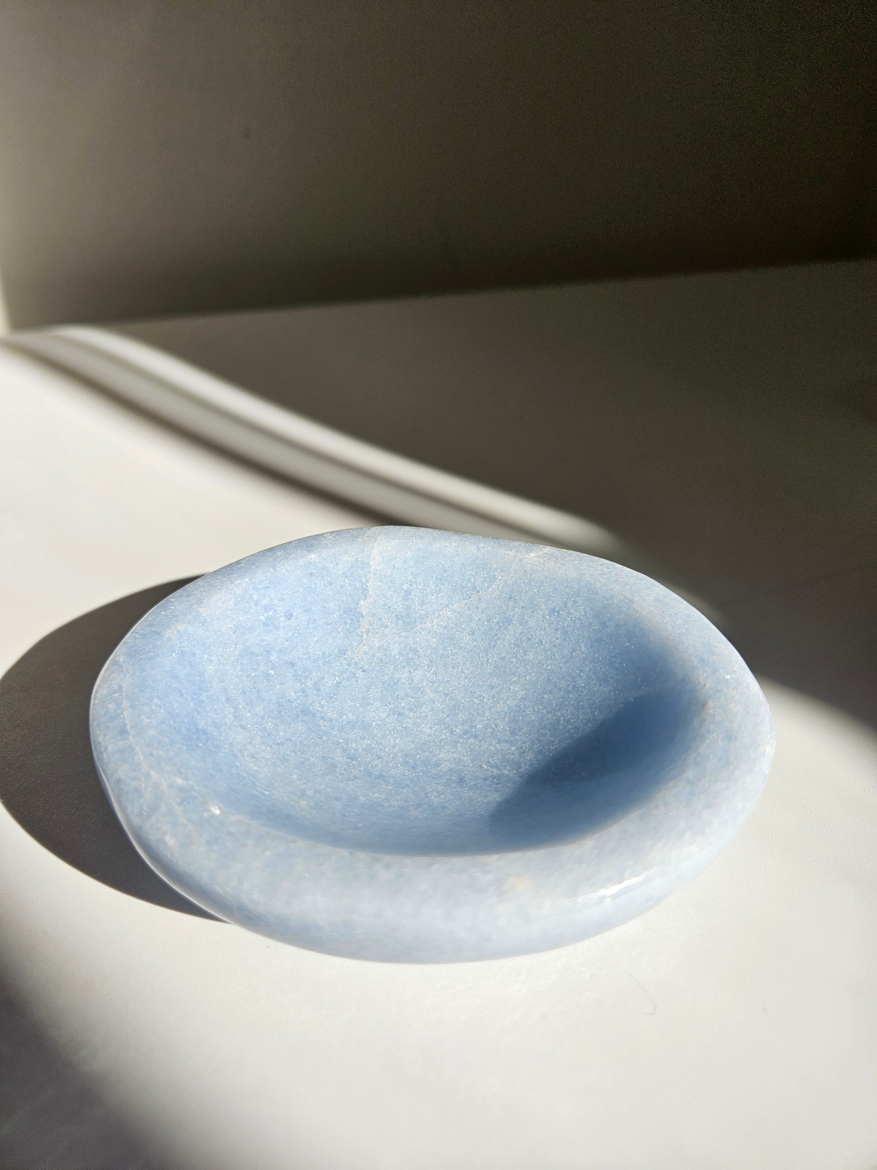 Blue Calcite Bowl 005