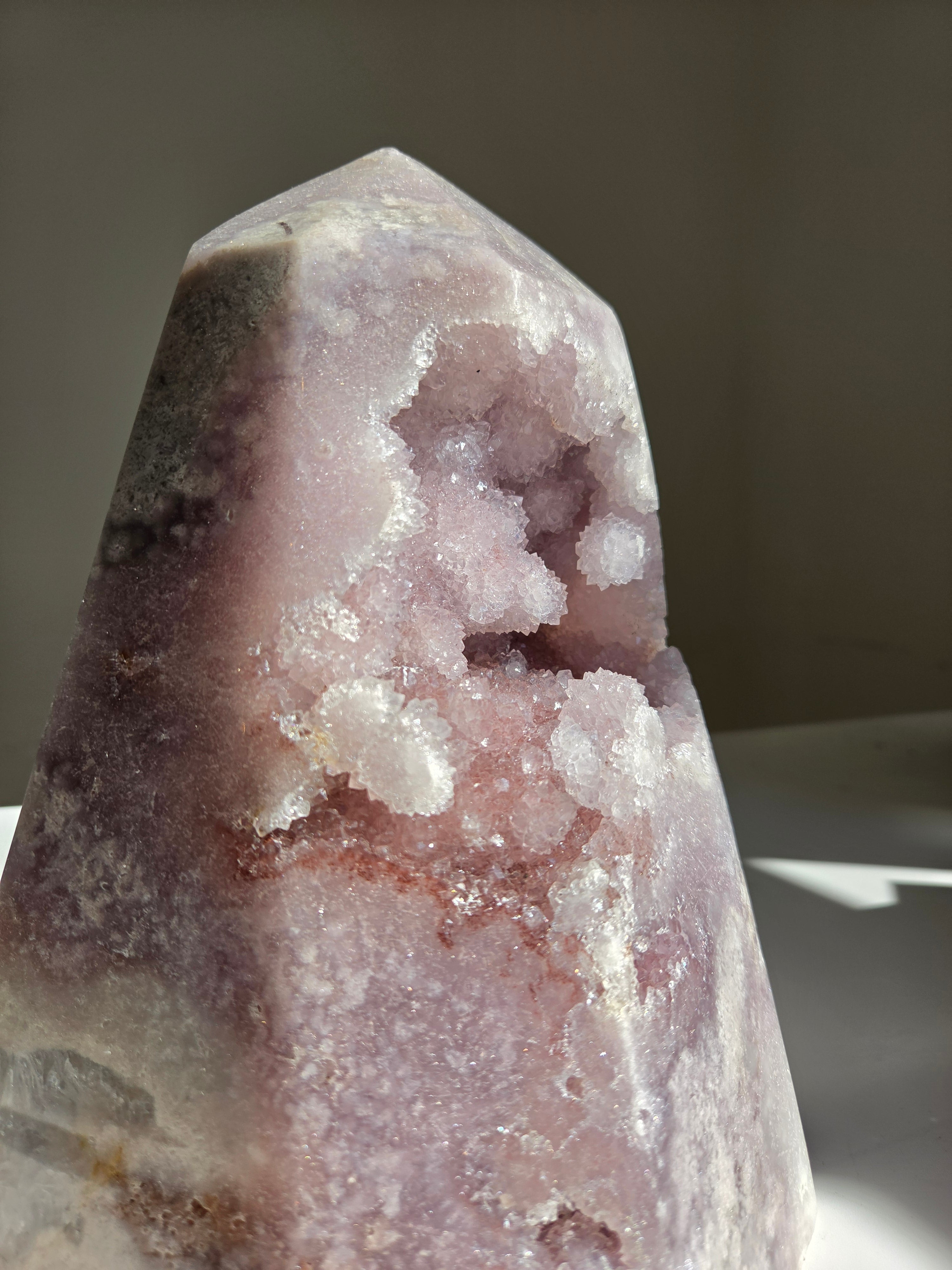 Pink Amethyst Statement Tower