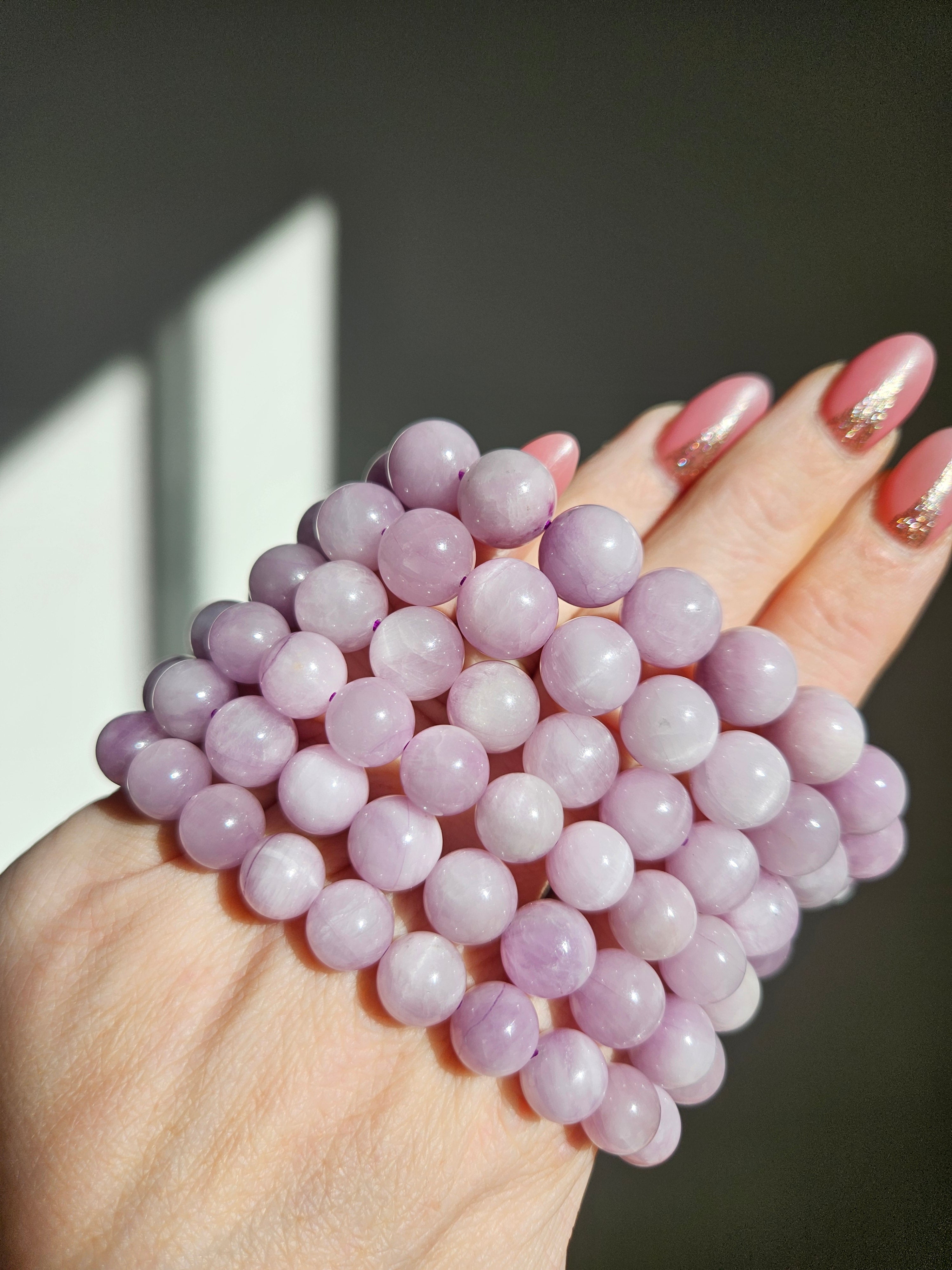 Kunzite Bracelet | 9-12mm