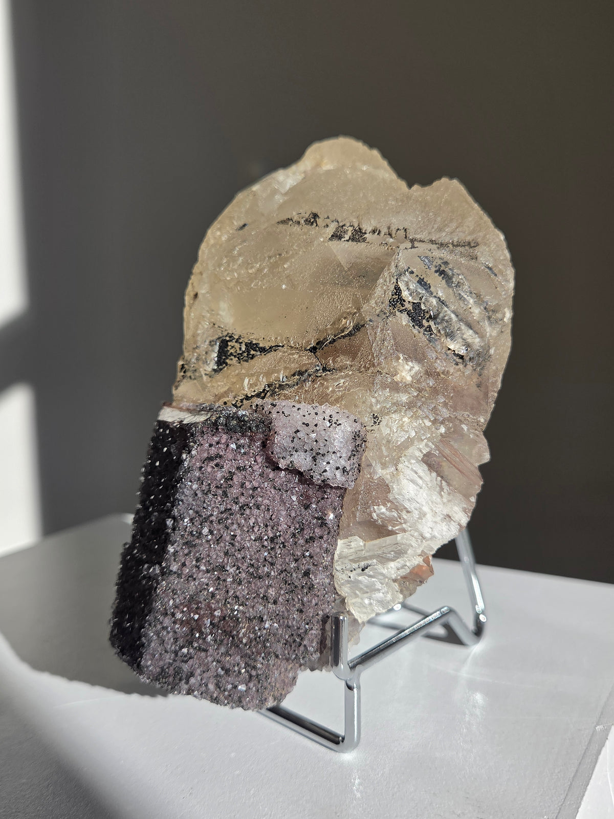 Amethyst x Calcite 003