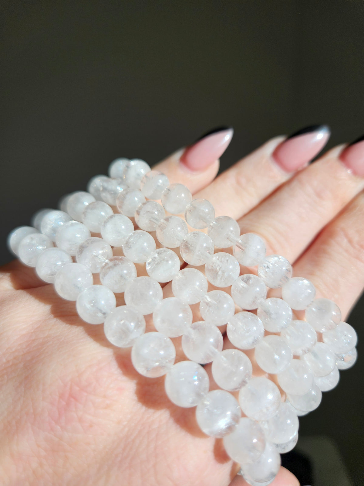 Phantom Quartz Freeform bracelet | 7.5-8mm