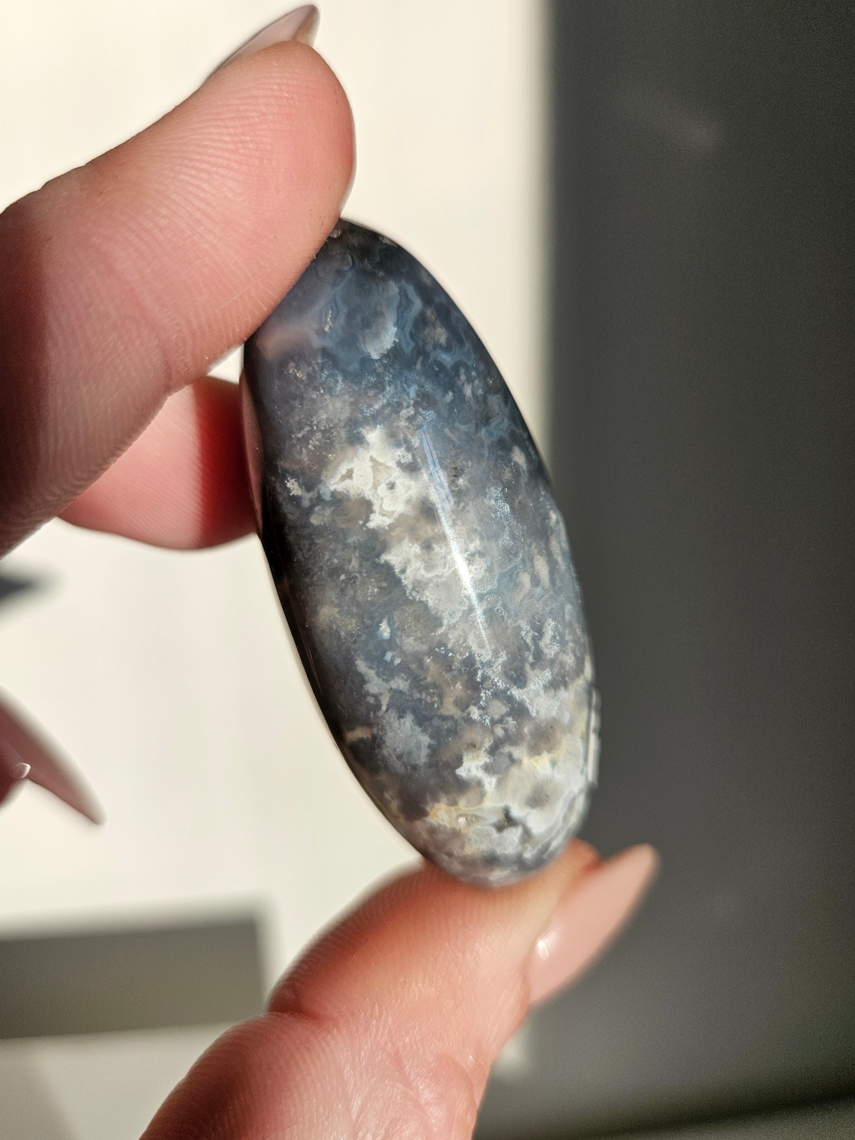 Pacific Blue Agate Shiva 010