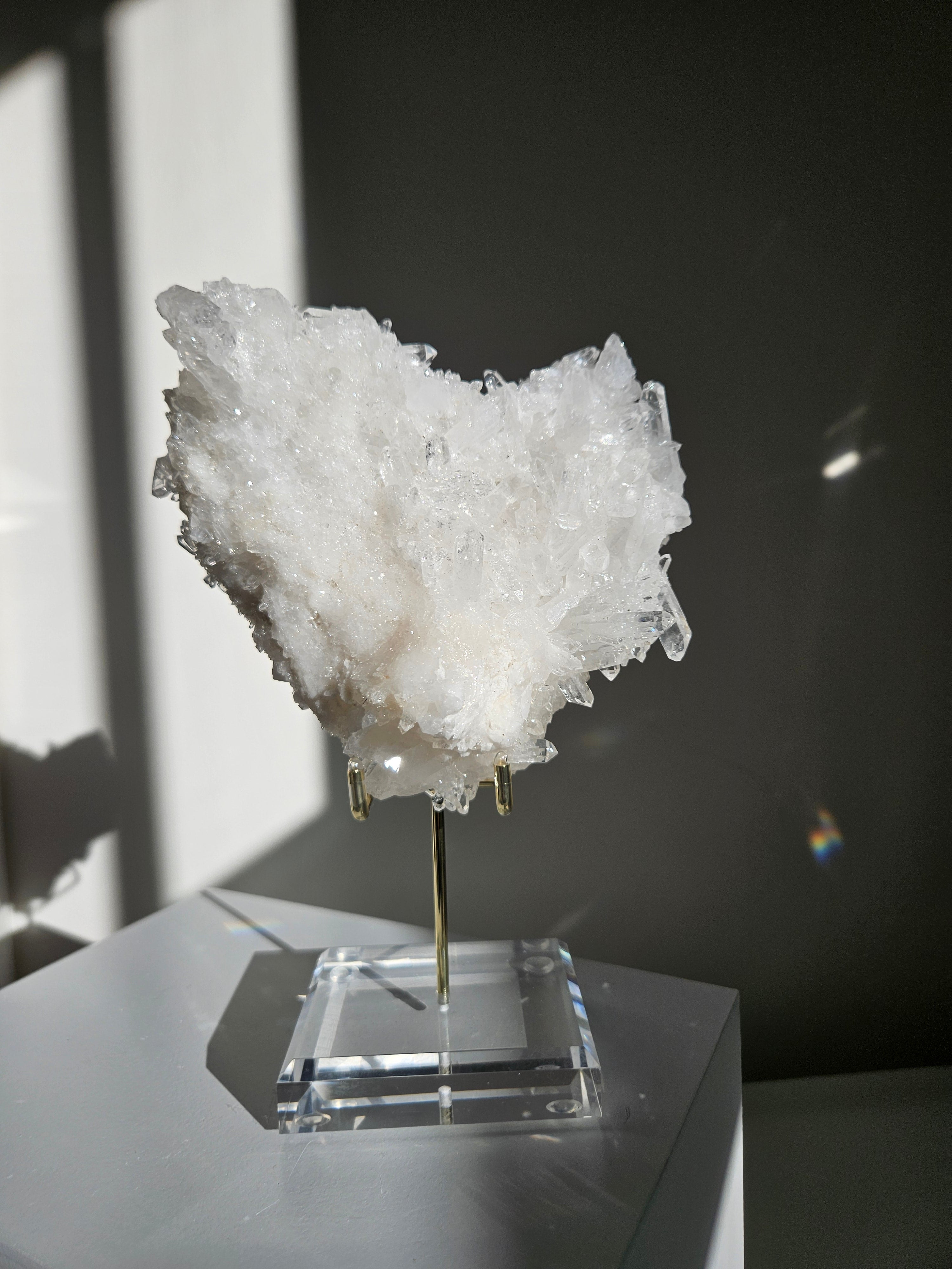 Sparkly Quartz Cluster 013