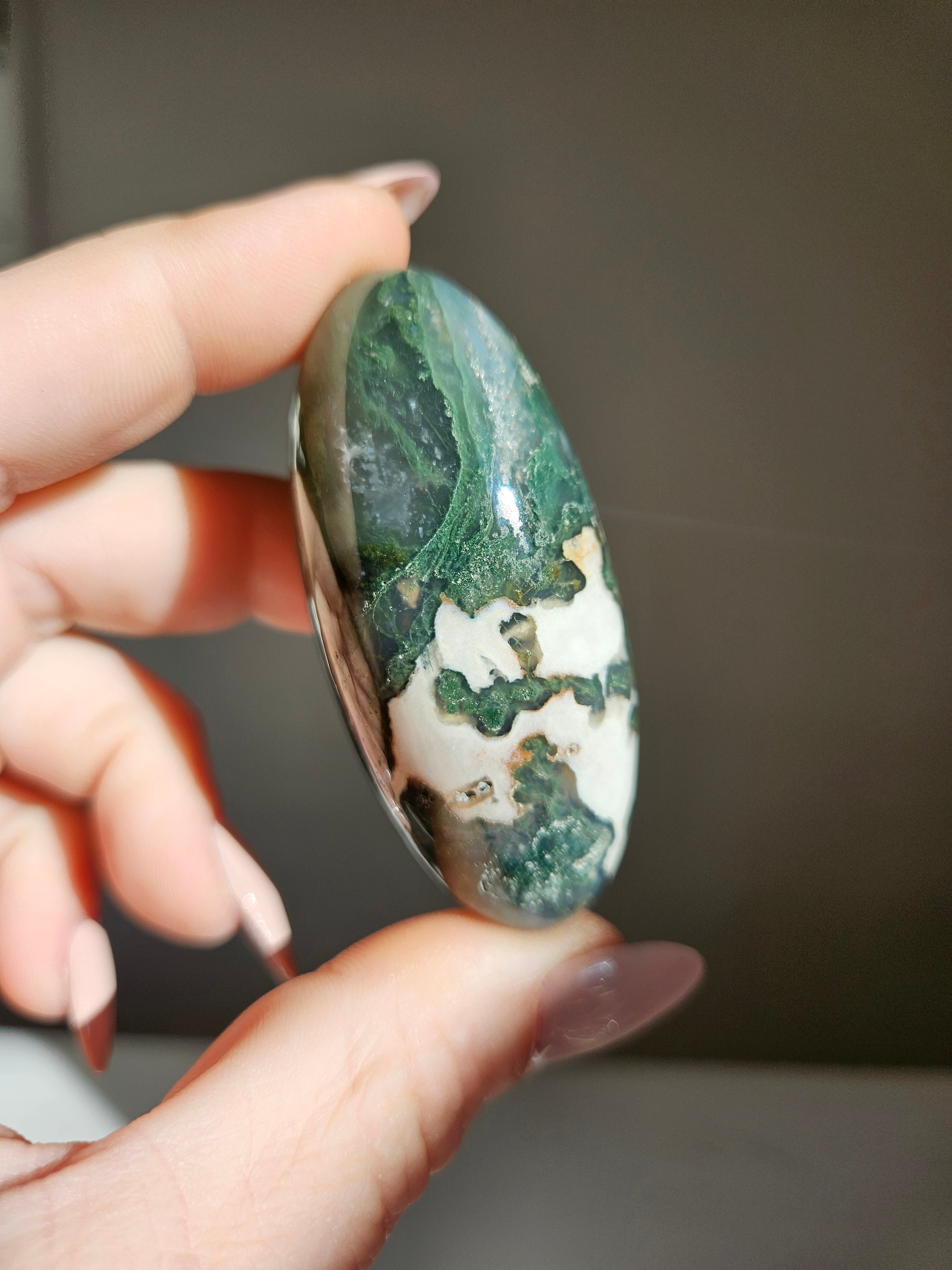 Moss Agate Shiva 006
