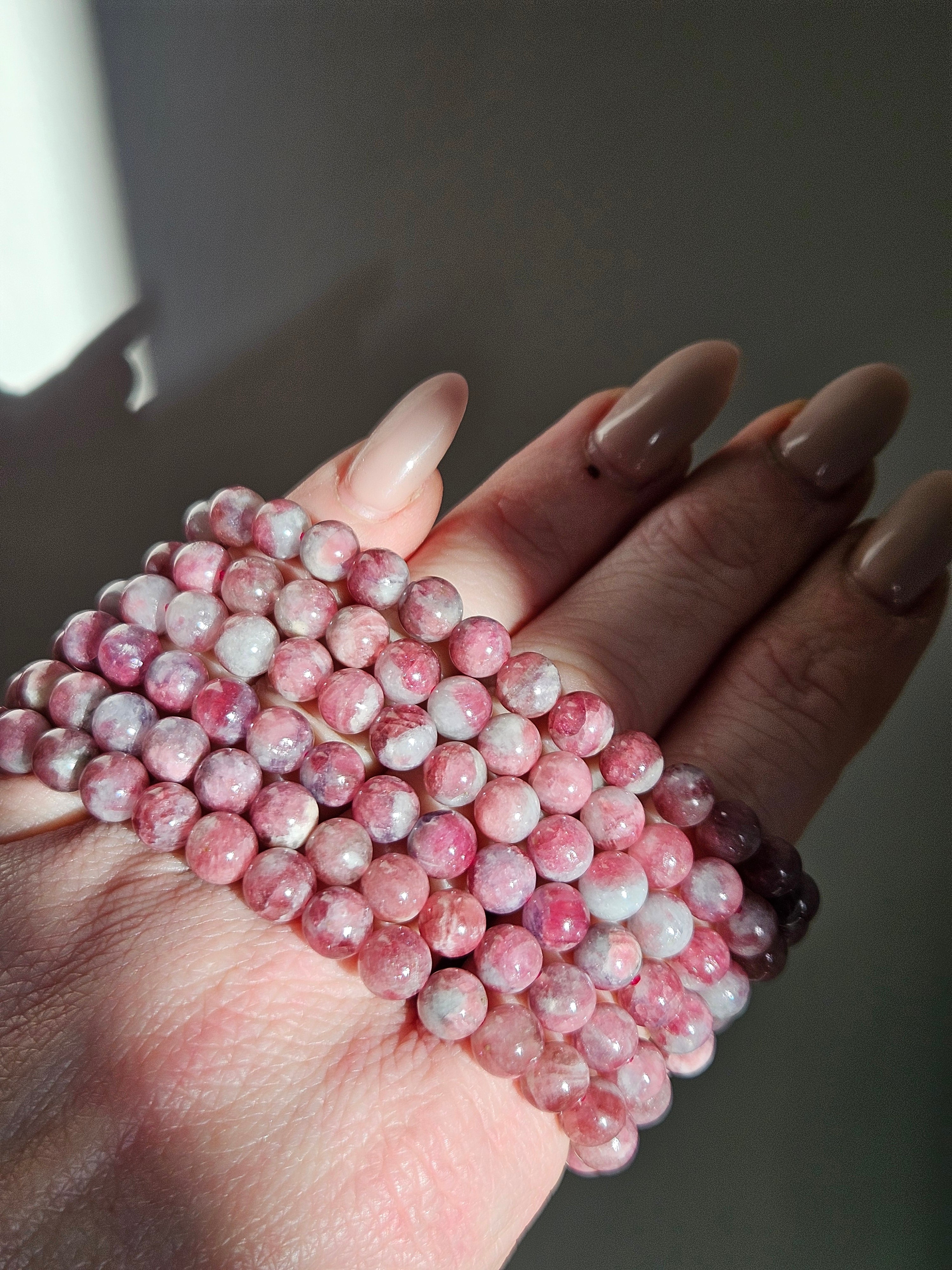Pink Tourmaline Bracelet | 6mm