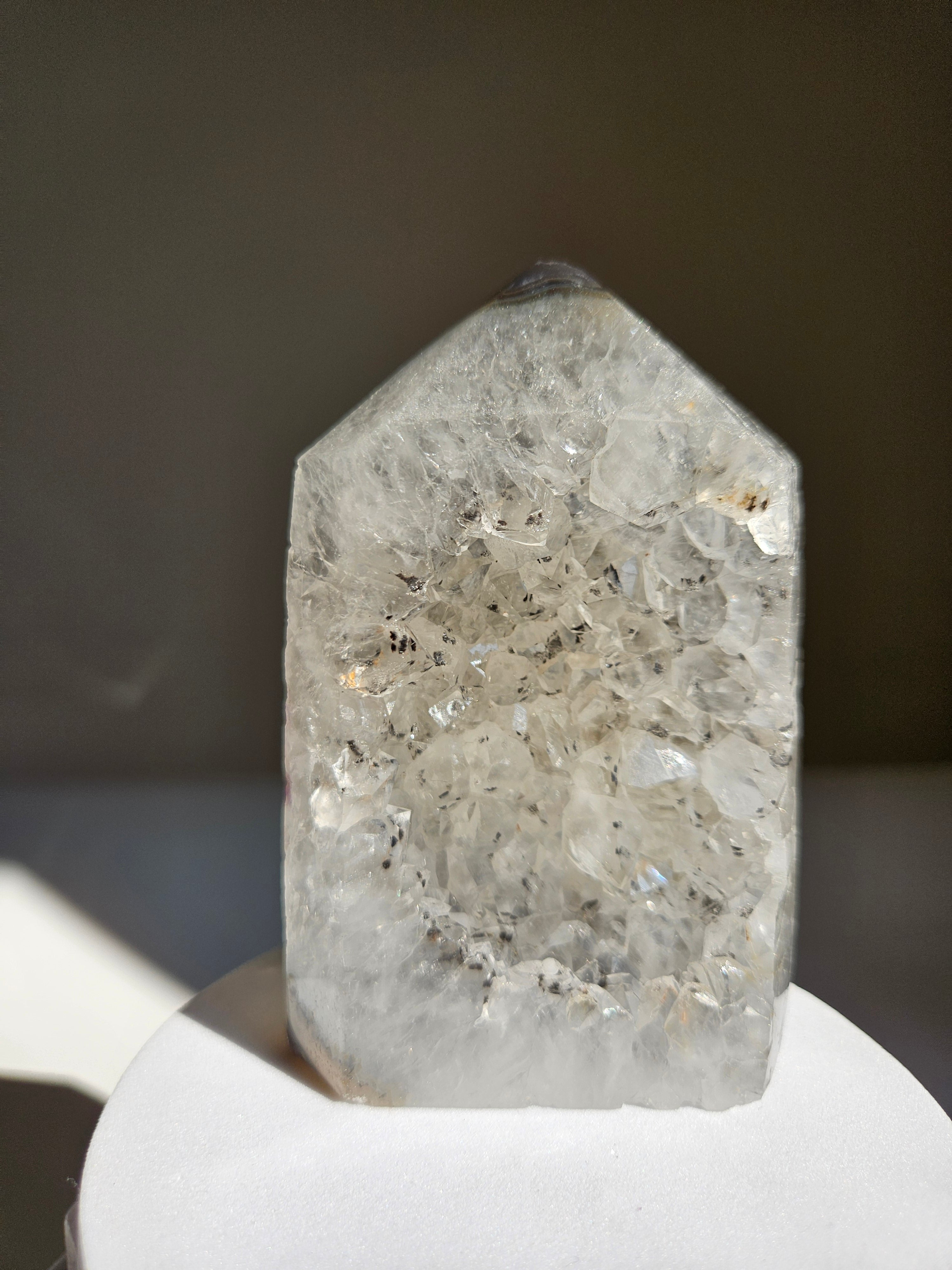 Raw Amethyst Tower 008