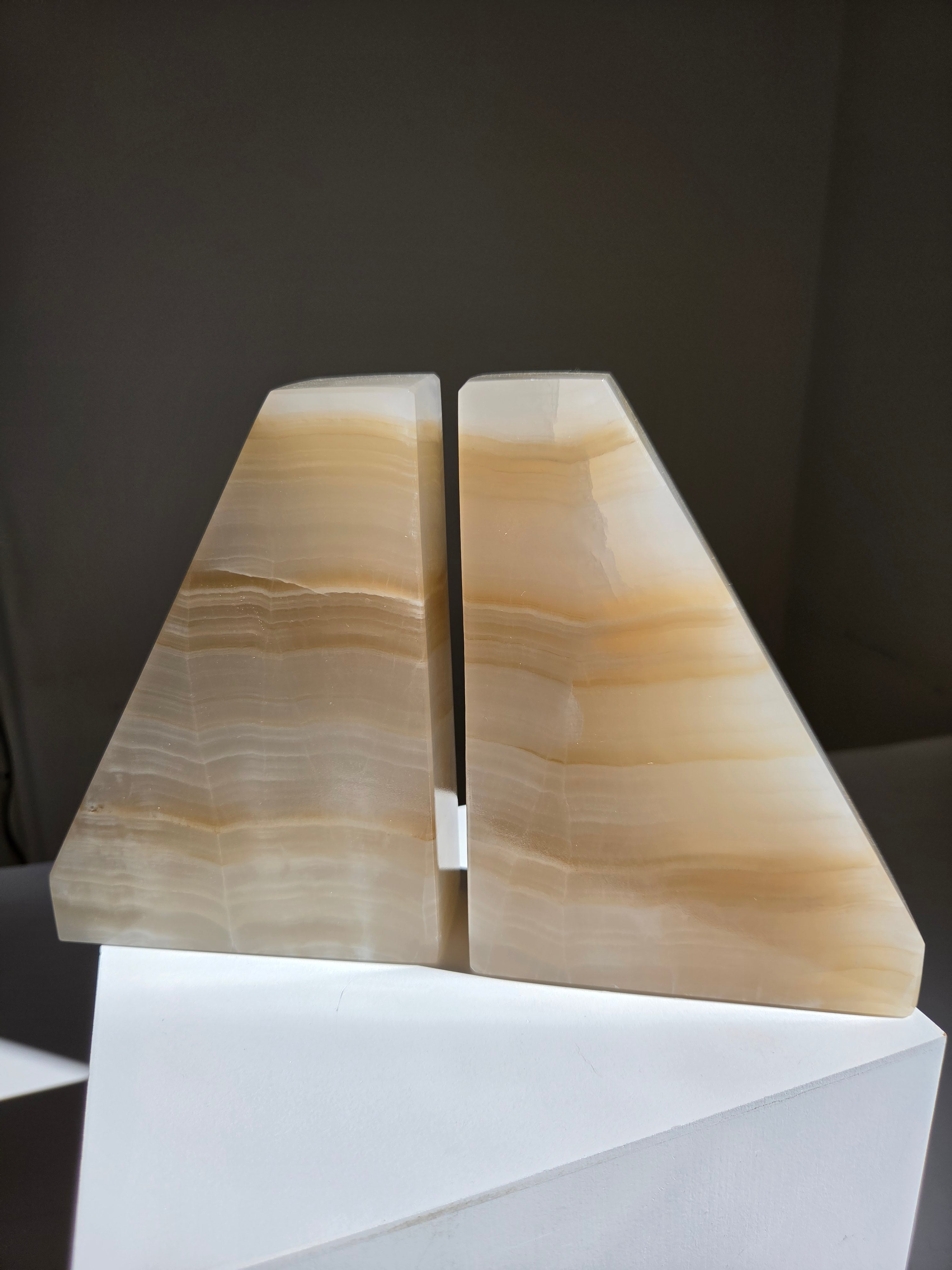 Onyx Bookends