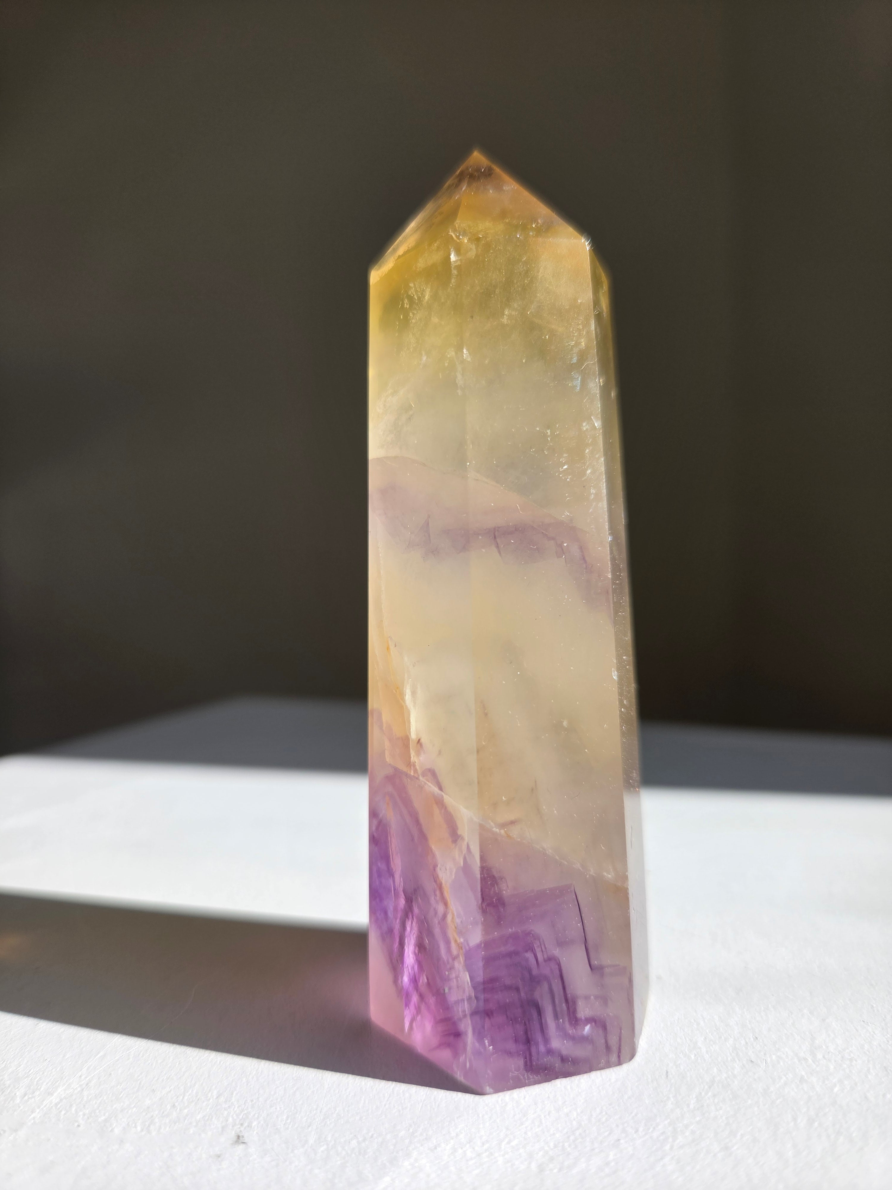 Yellow Fluorite Tower 005