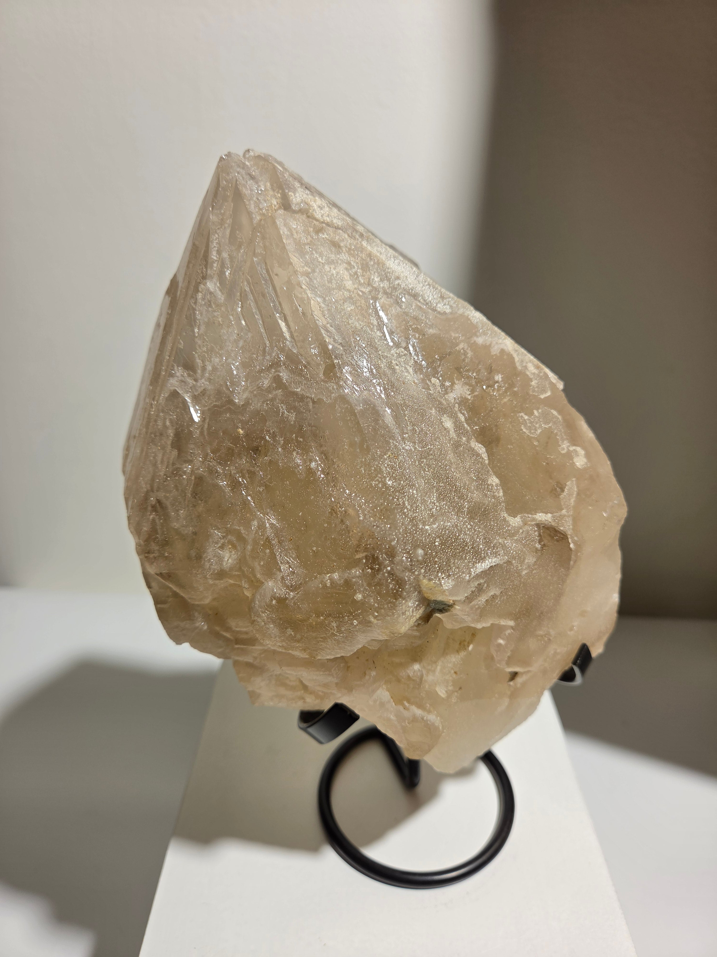 Smoky Citrine Elestial Point