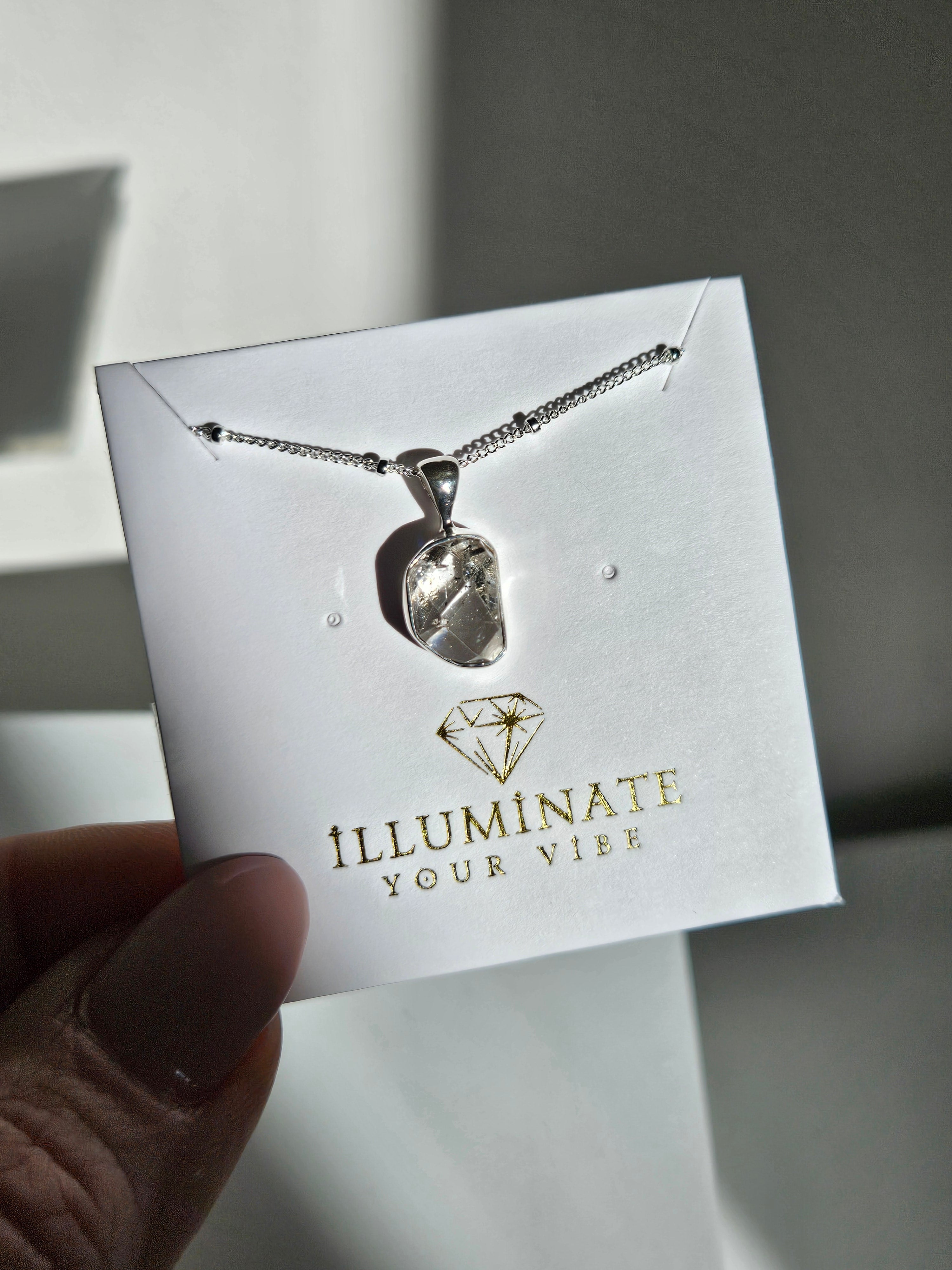 Herkimer Diamond Necklace 004