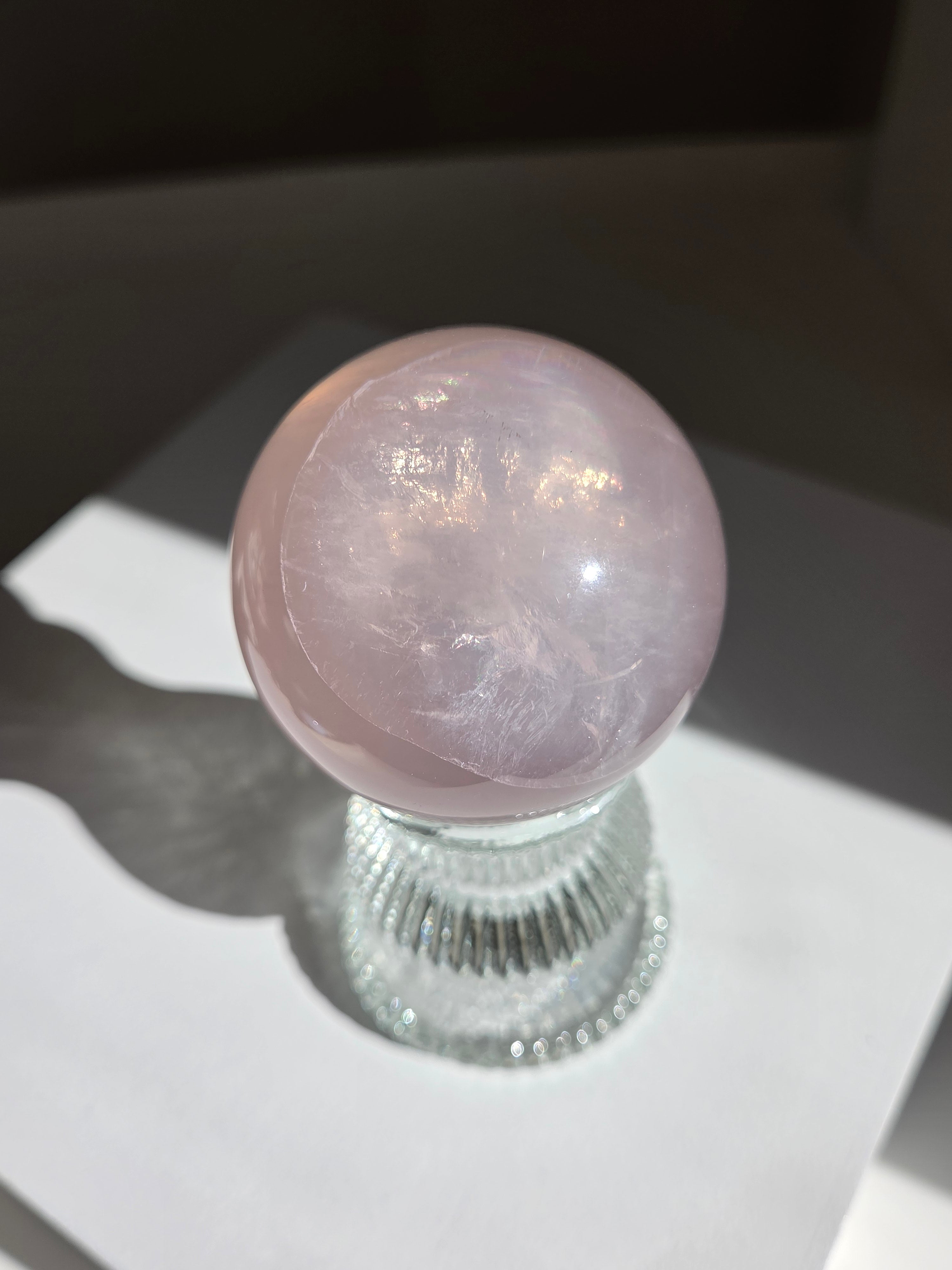 Rose Quartz Sphere 019
