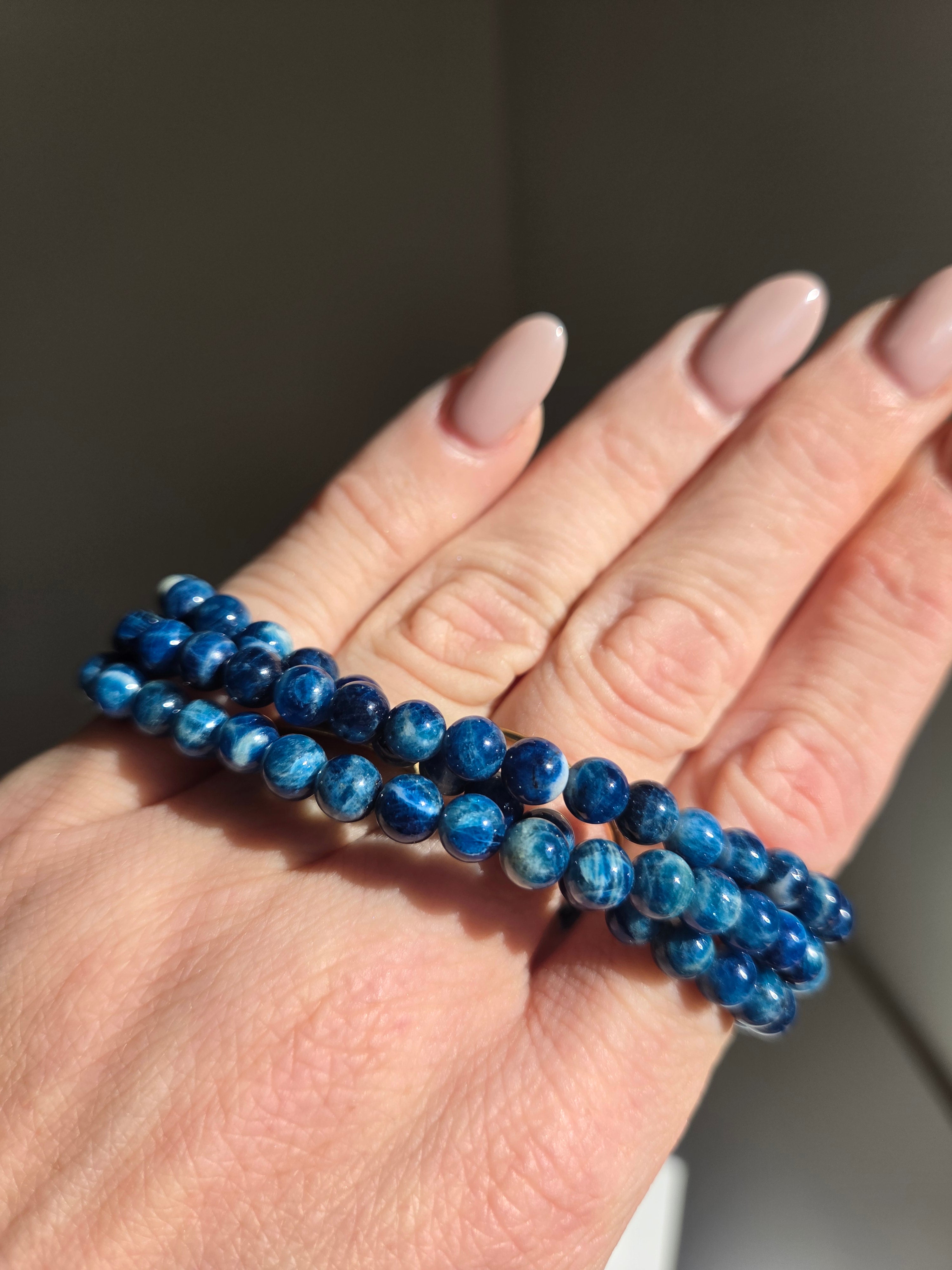 Afganite 3 wrap Bracelet 6mm | 001