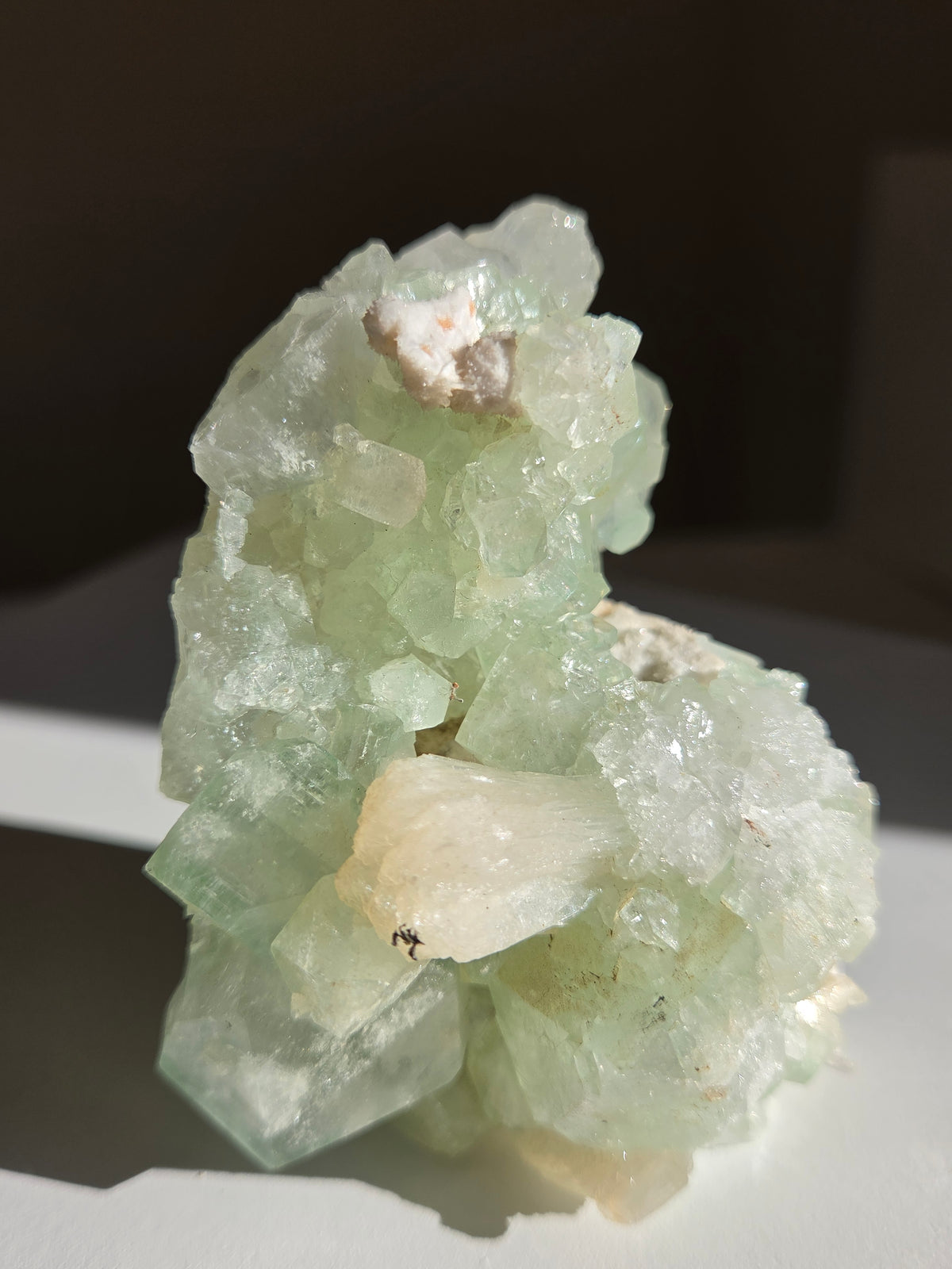 Minty Green Apophyllite 001