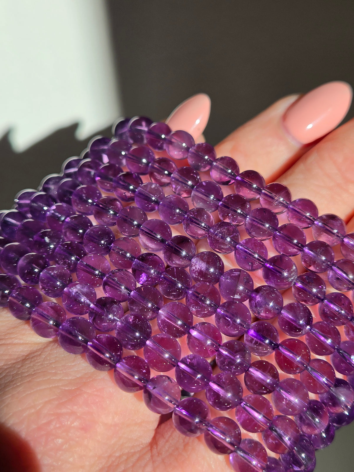 Amethyst Bracelet | 6mm