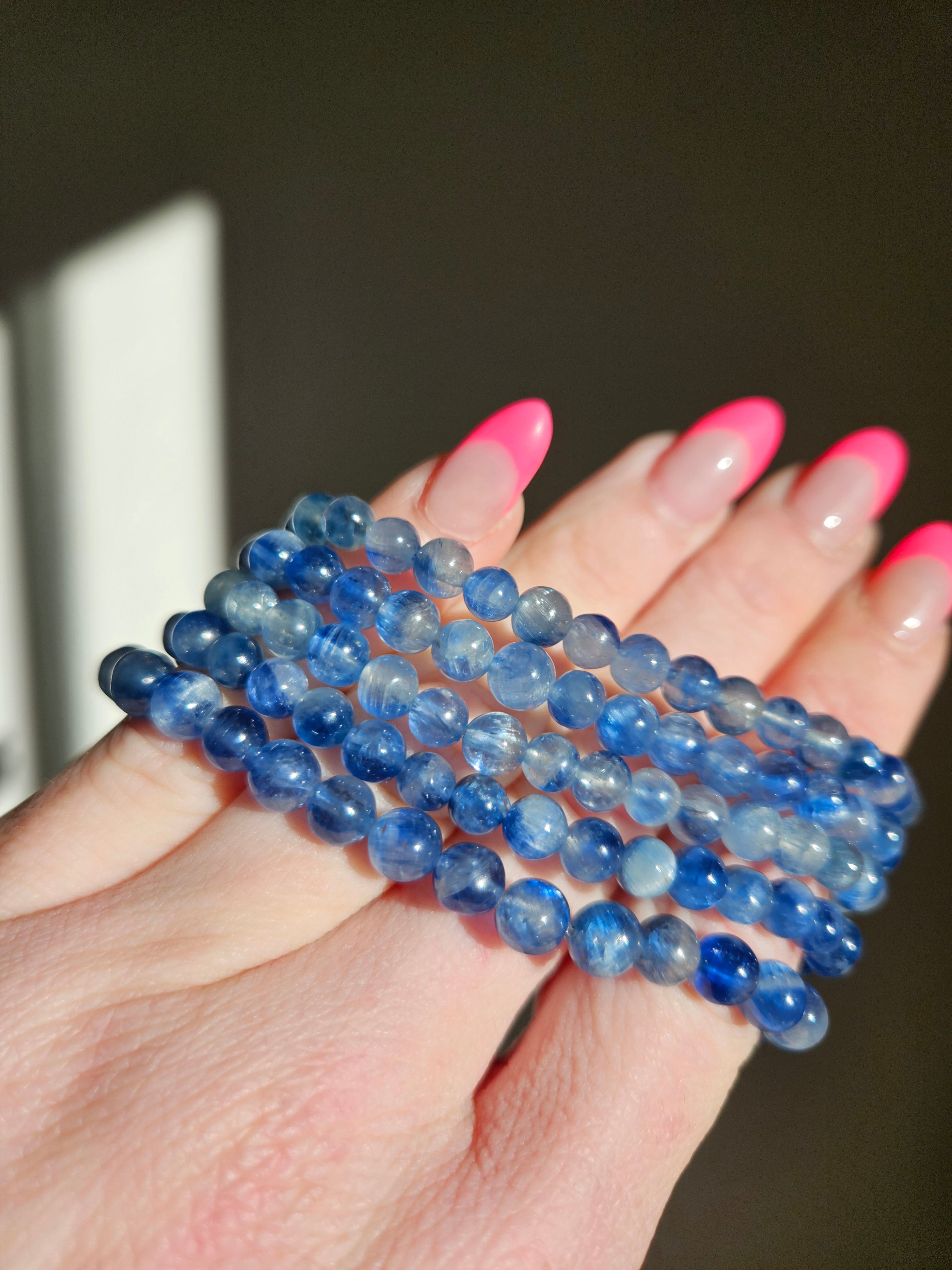 Blue Kyanite Bracelet | 6mm