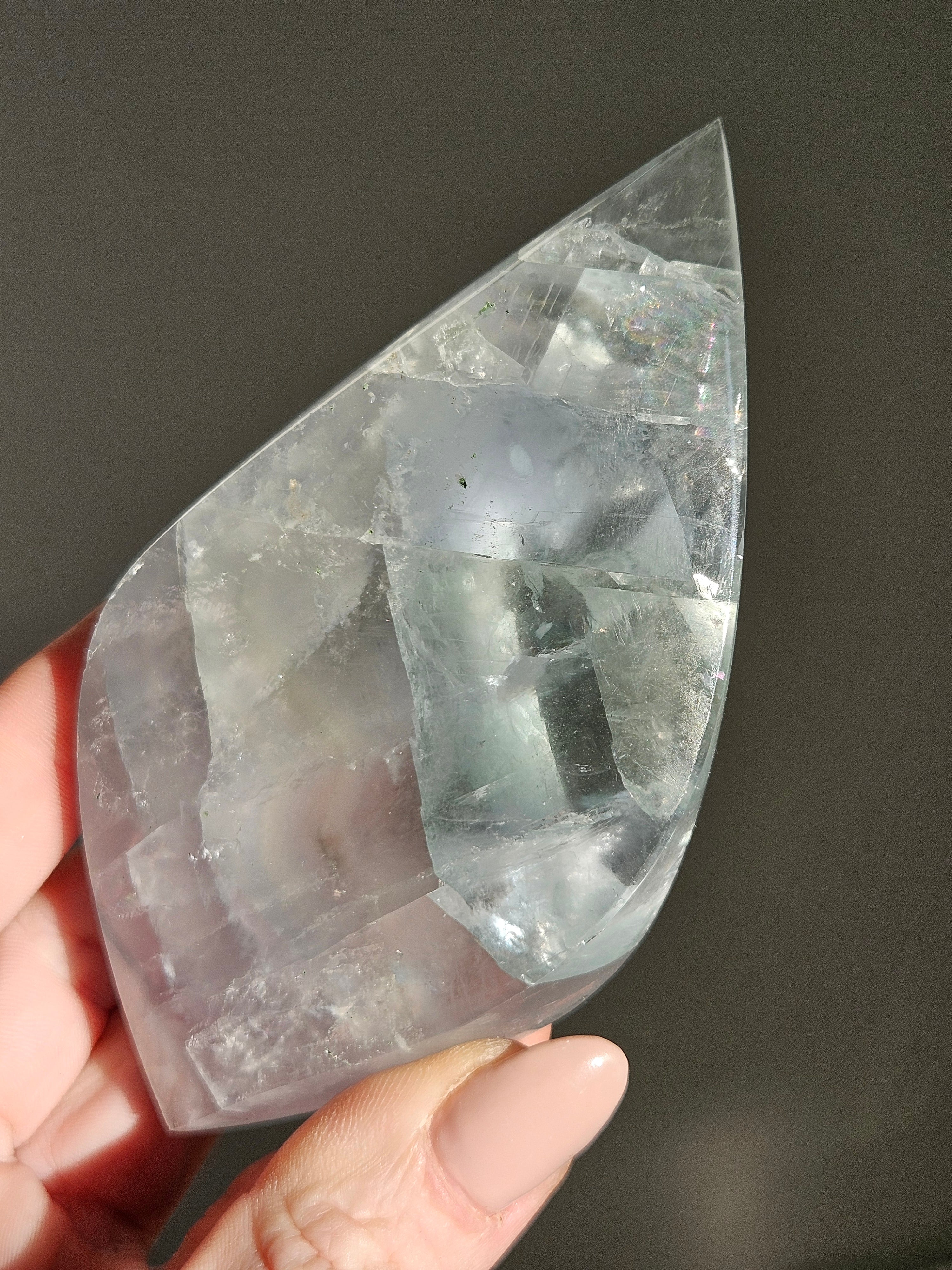 Blue Fluorite on Stand 001