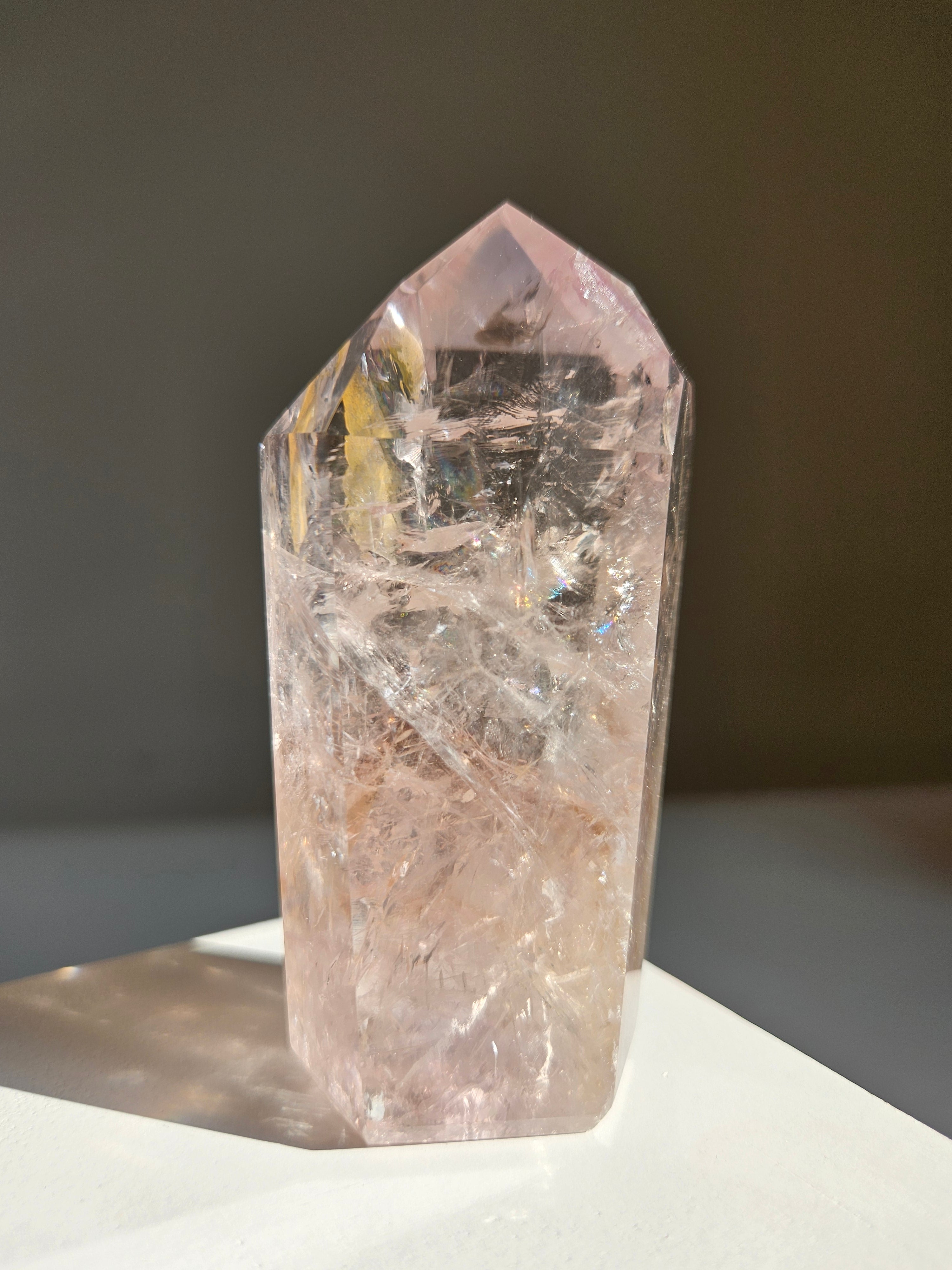 UV reactive Amethyst Tower 006