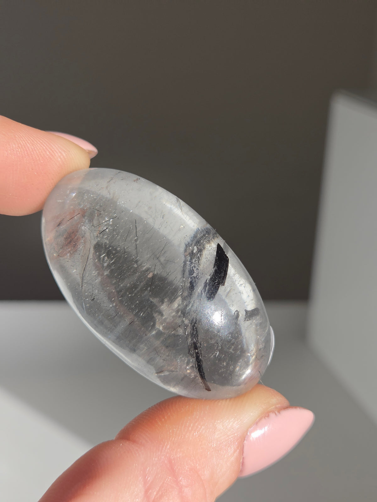 Black Tourmaline x Quartz Shiva 003