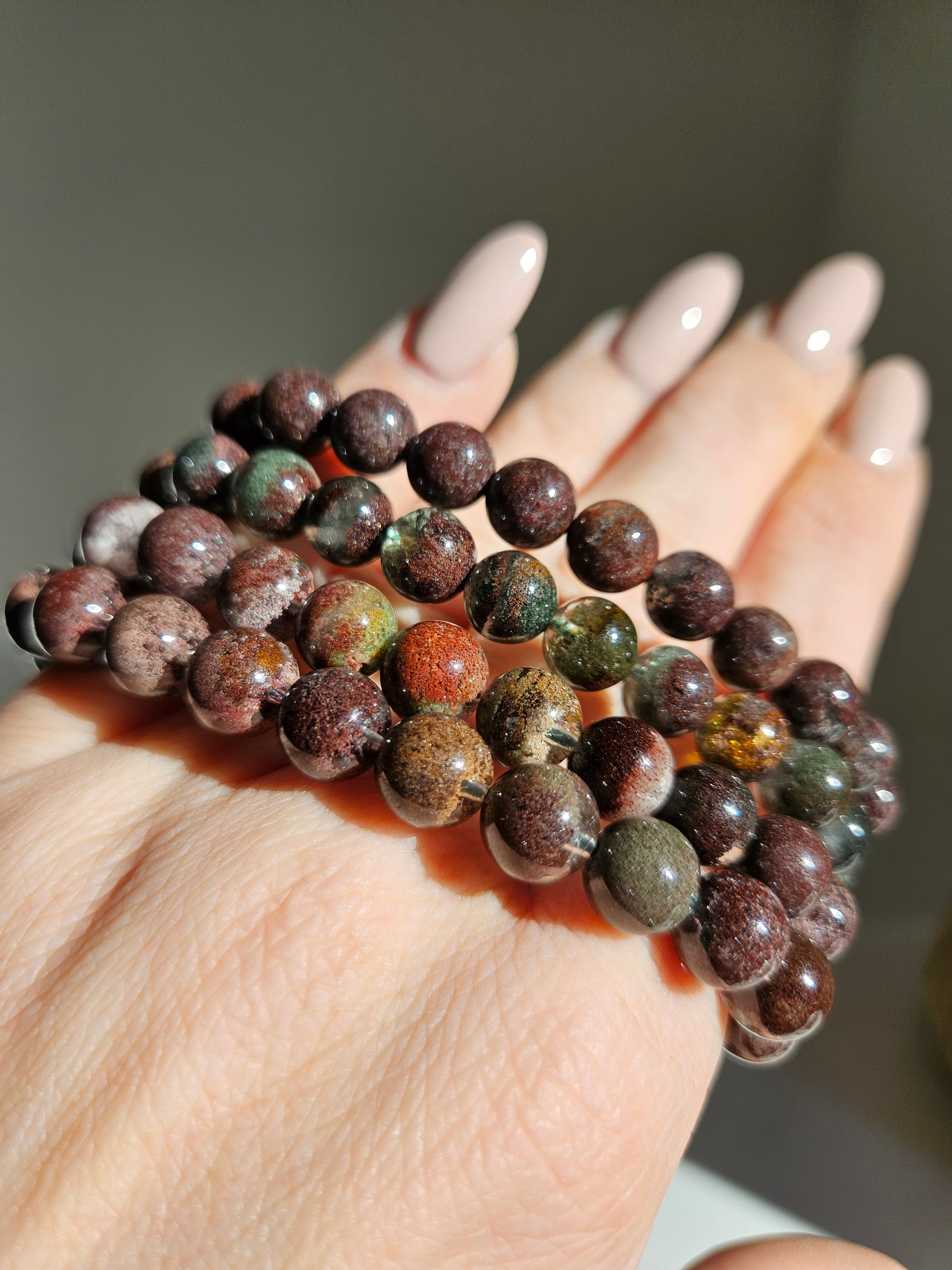 Purple Garden Quartz bracelet | 8mm
