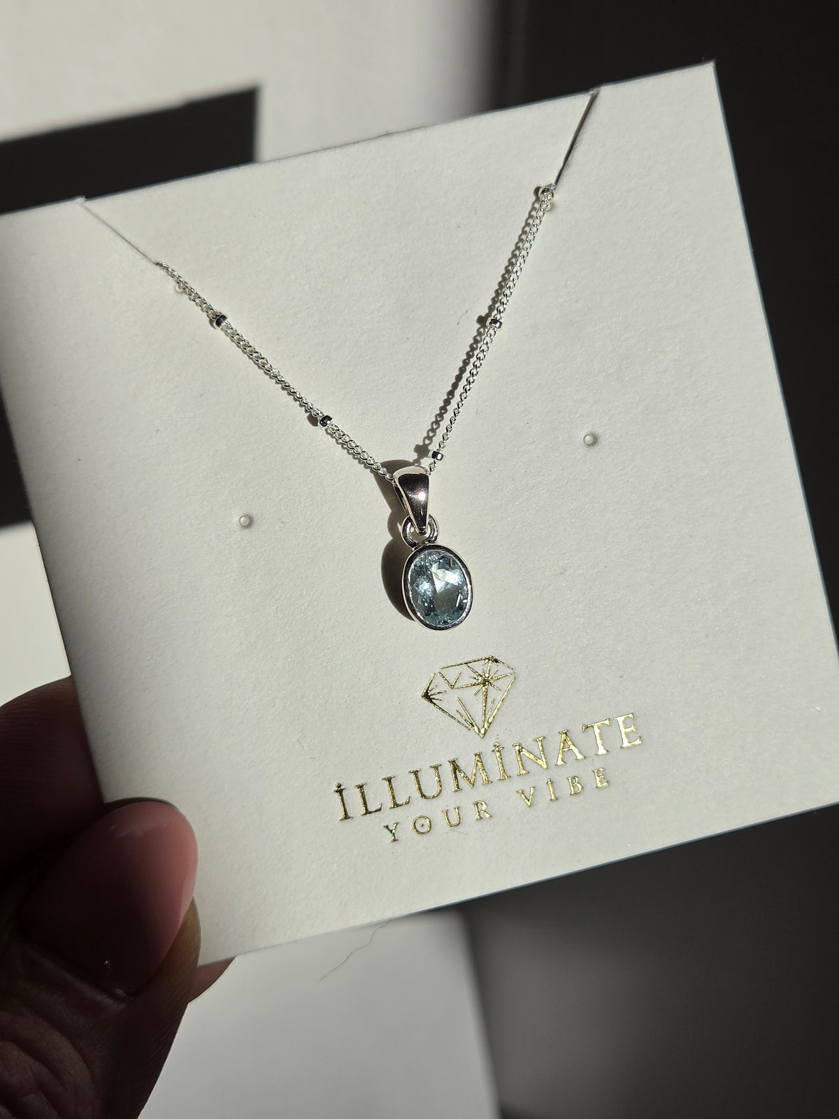 Aquamarine Necklace 006