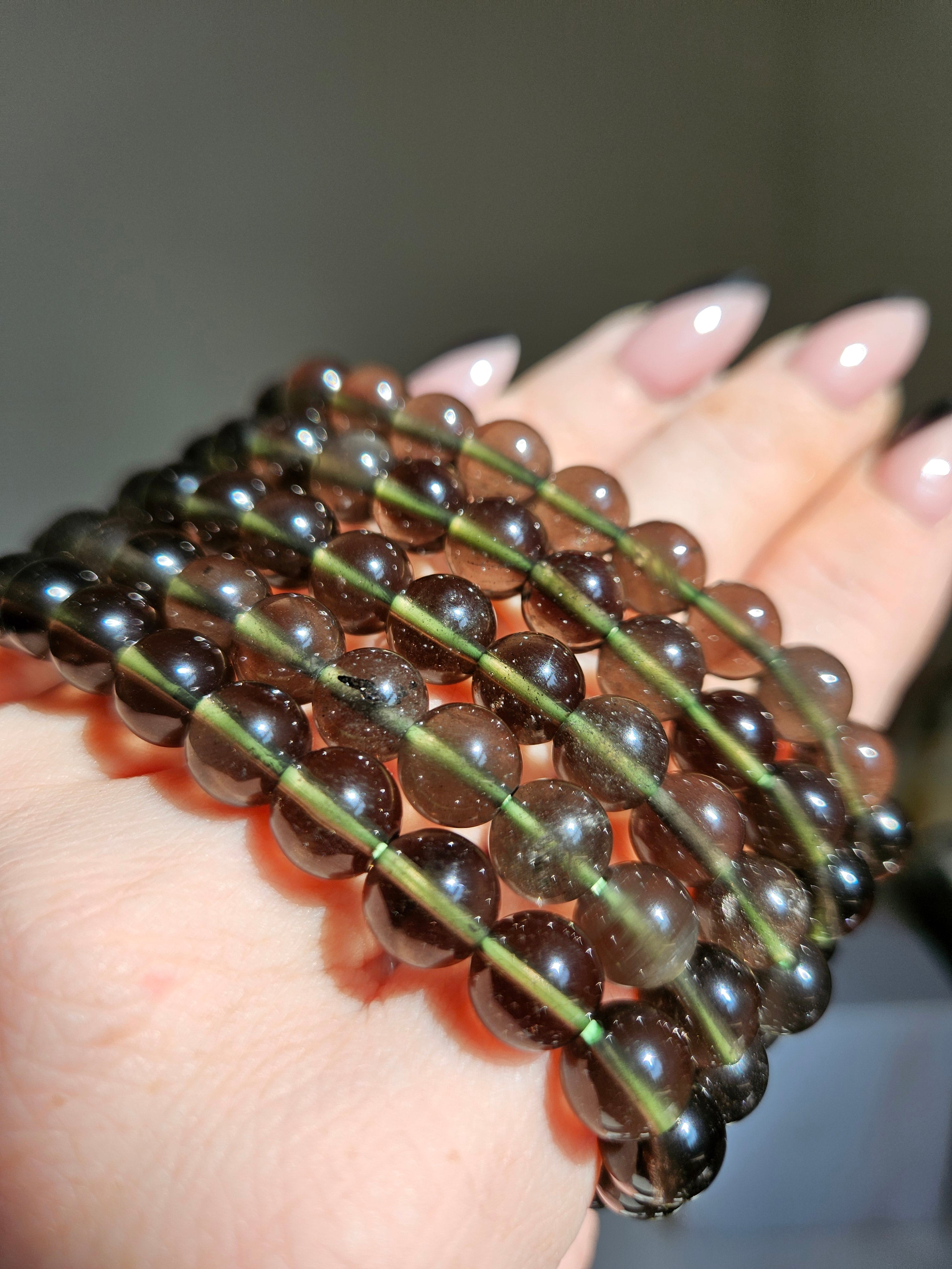Saffordite (Meteorite Sirius) Bracelet | 8mm