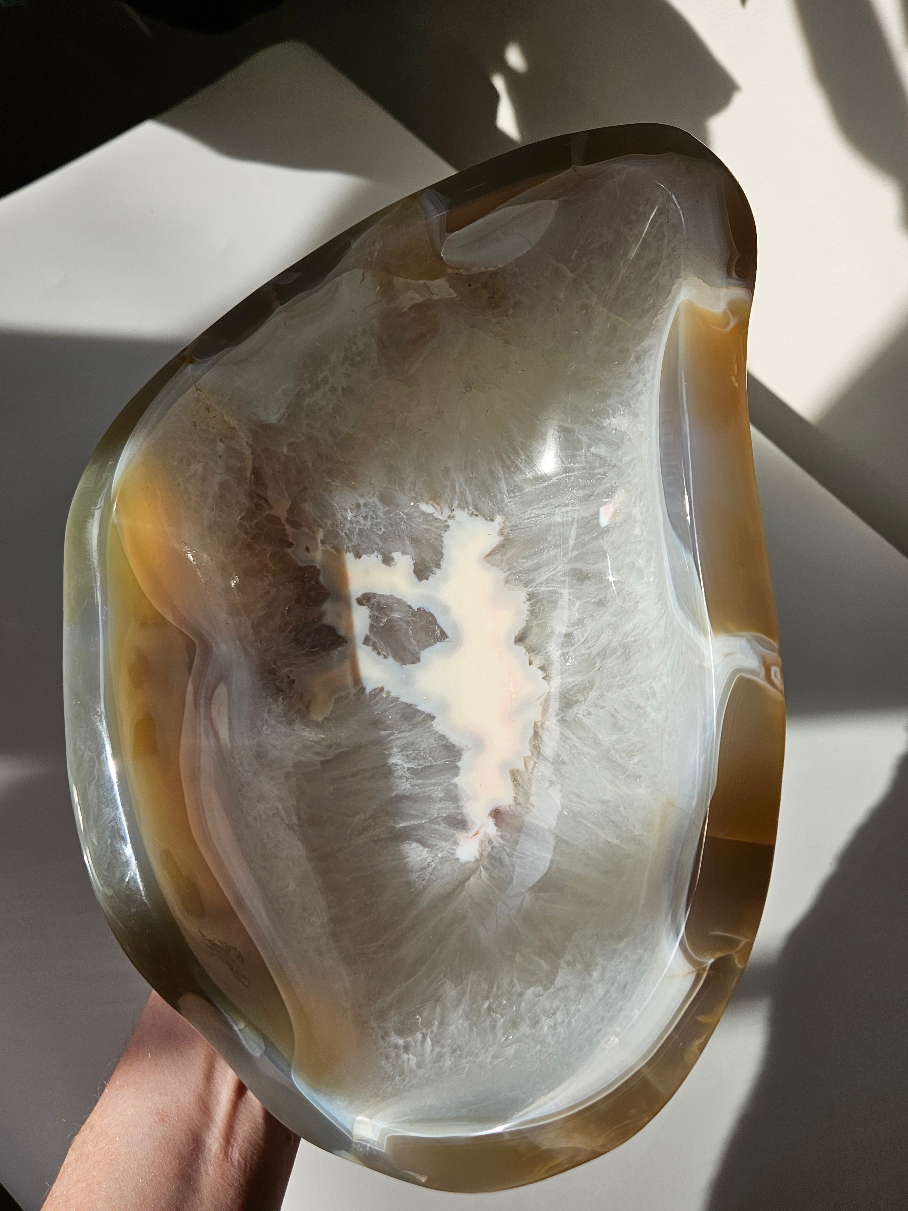 Agate Statement Bowl