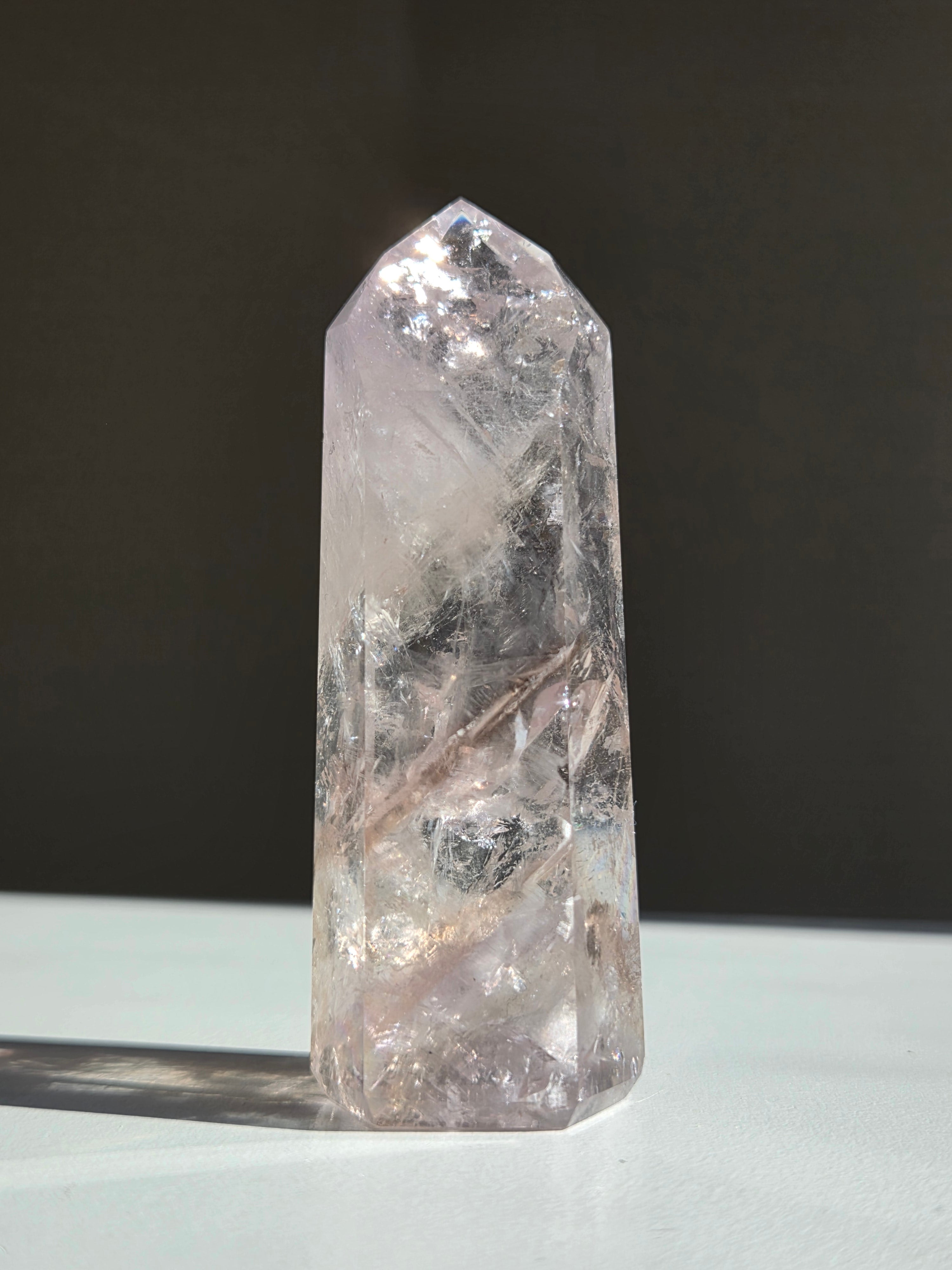 UV reactive Amethyst Tower 021