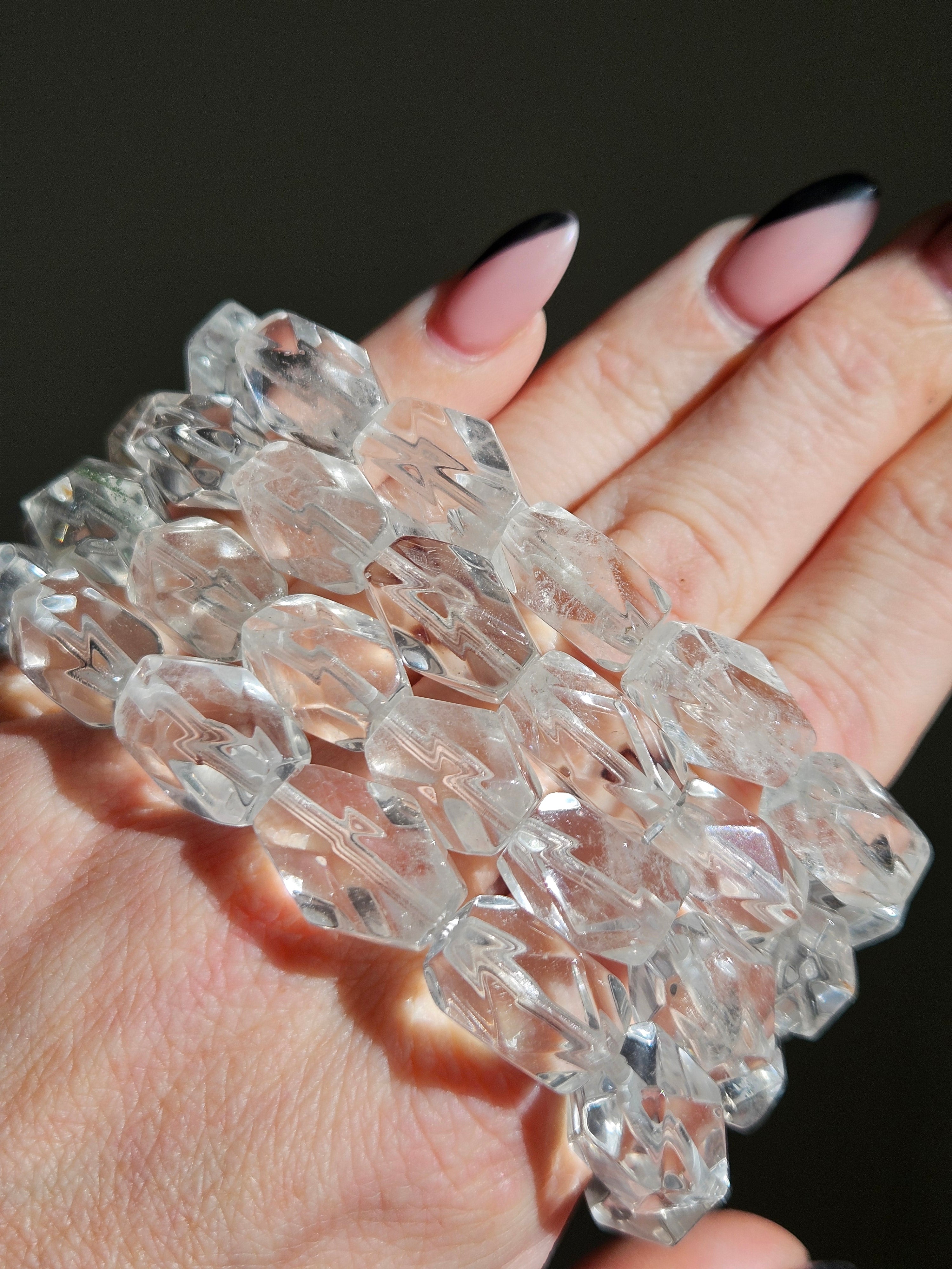 Quartz Freeform bracelet | 12mm