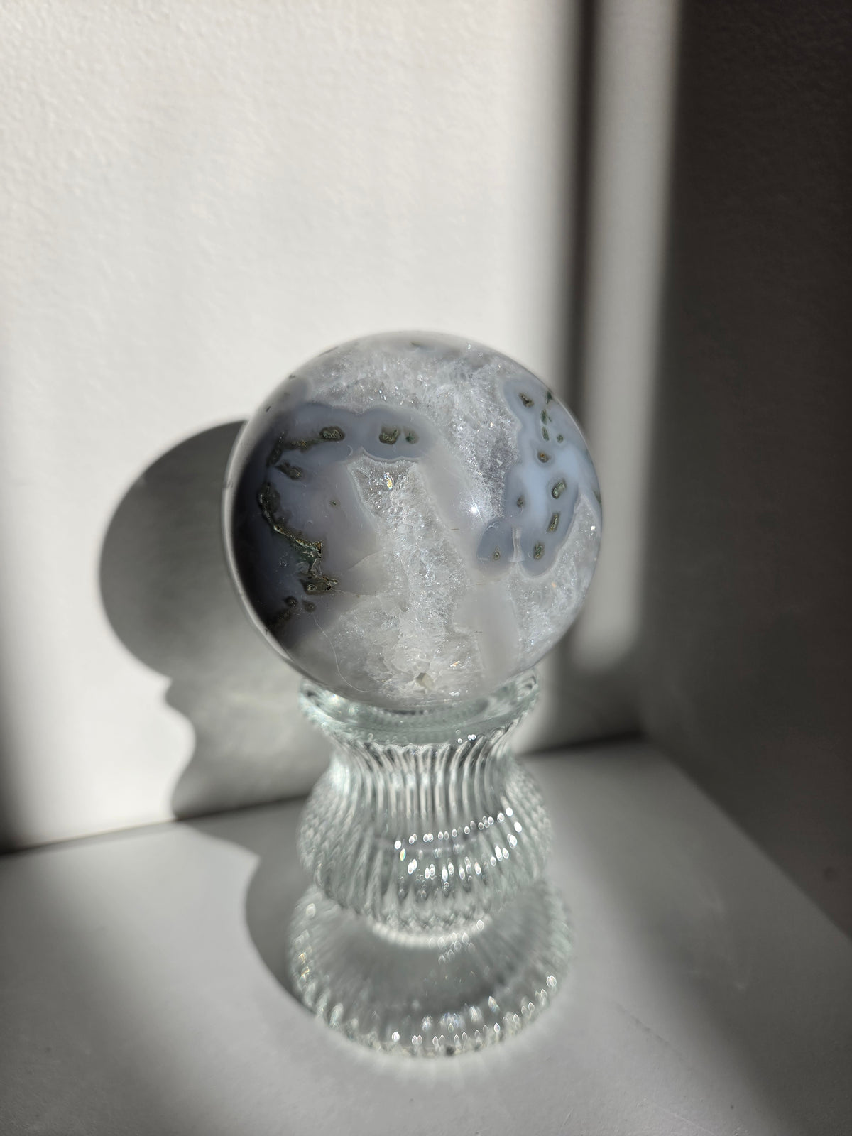 Moss Agate Sphere 001