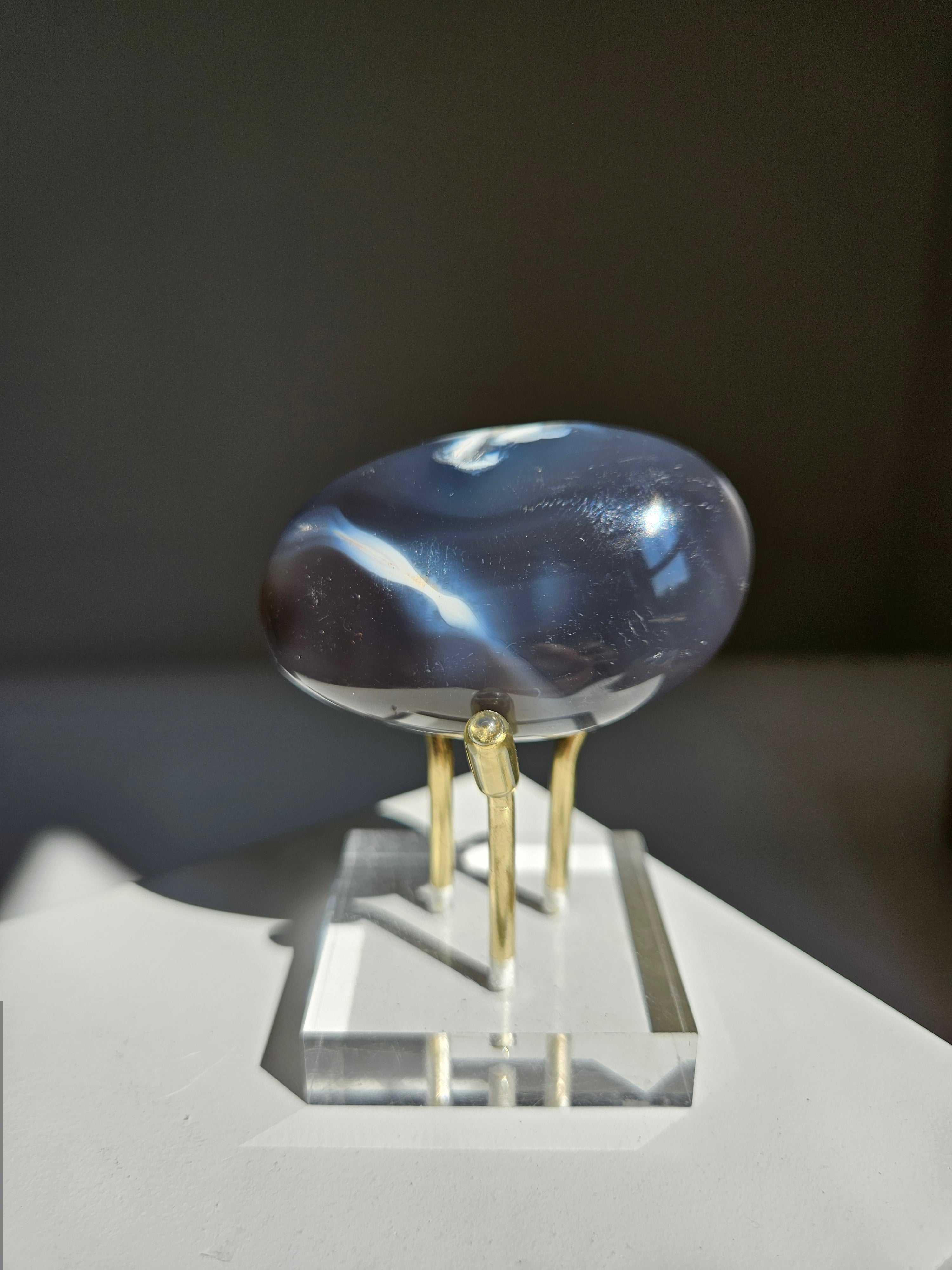 Orca Agate Palmstone 009
