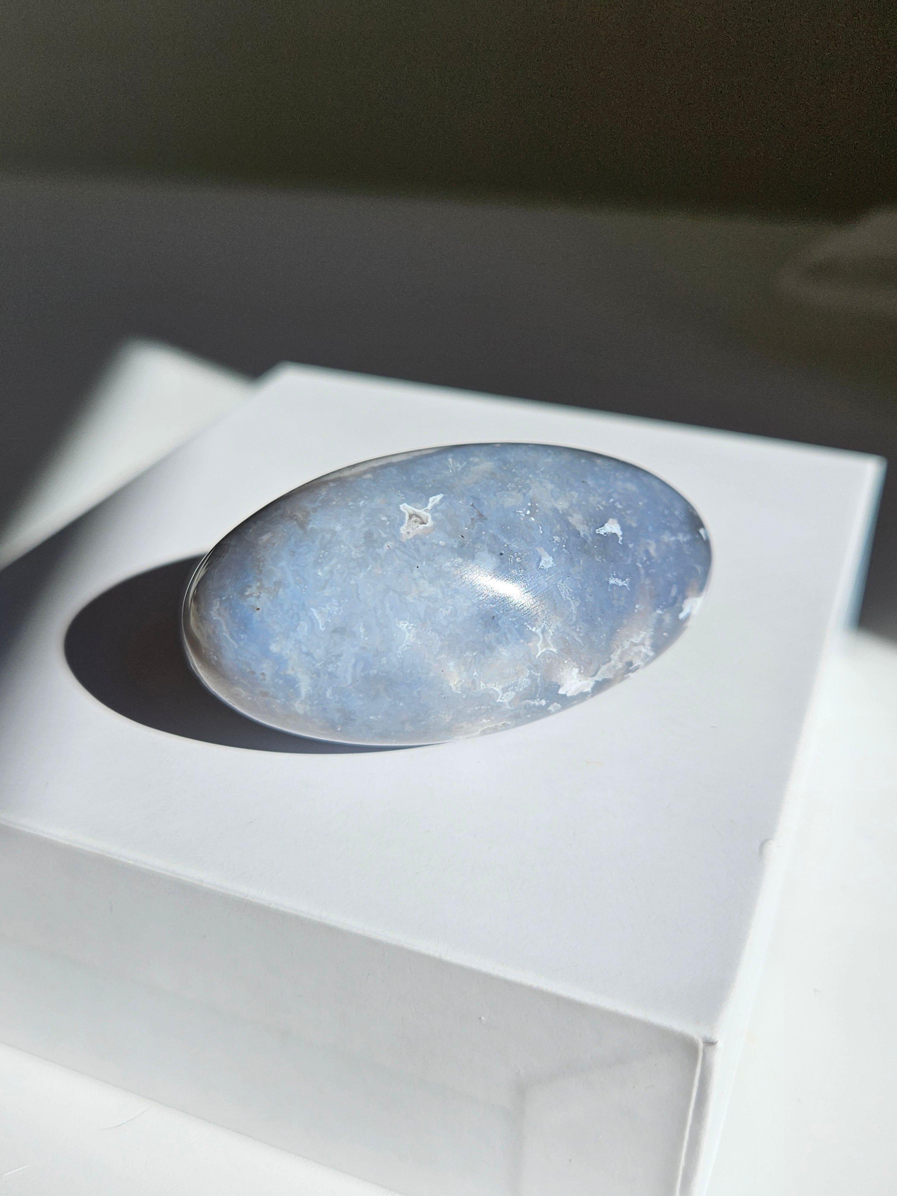 Pacific Blue Agate Shiva 007