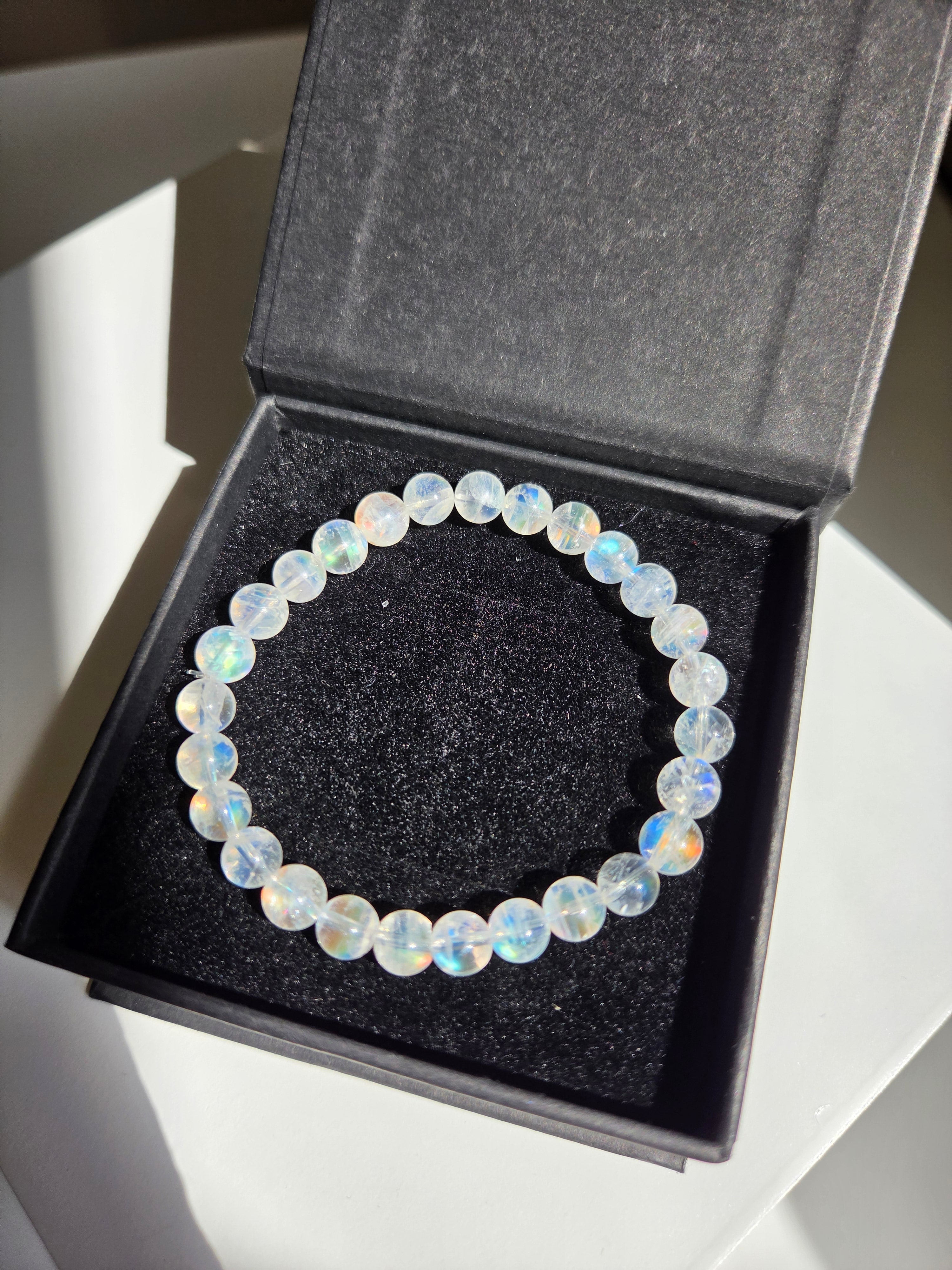 HQ Malagasy Moonstone Bracelet 004 | 6.5mm